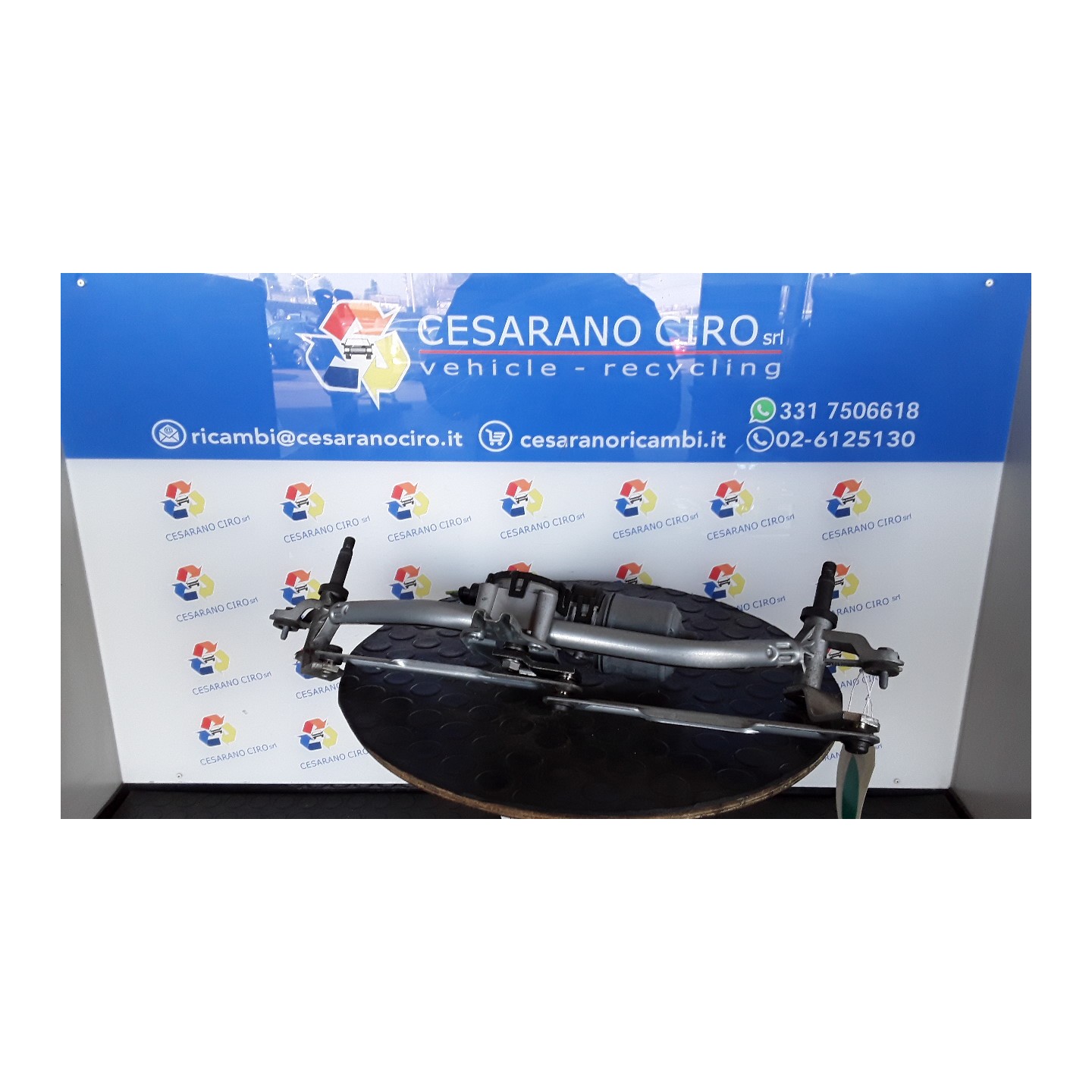 MECCANISMO TERGIPARABREZZA CON MOTORINO 003 CITROEN C3 3A SERIE (B618) (09/16-) HM01 9815497780