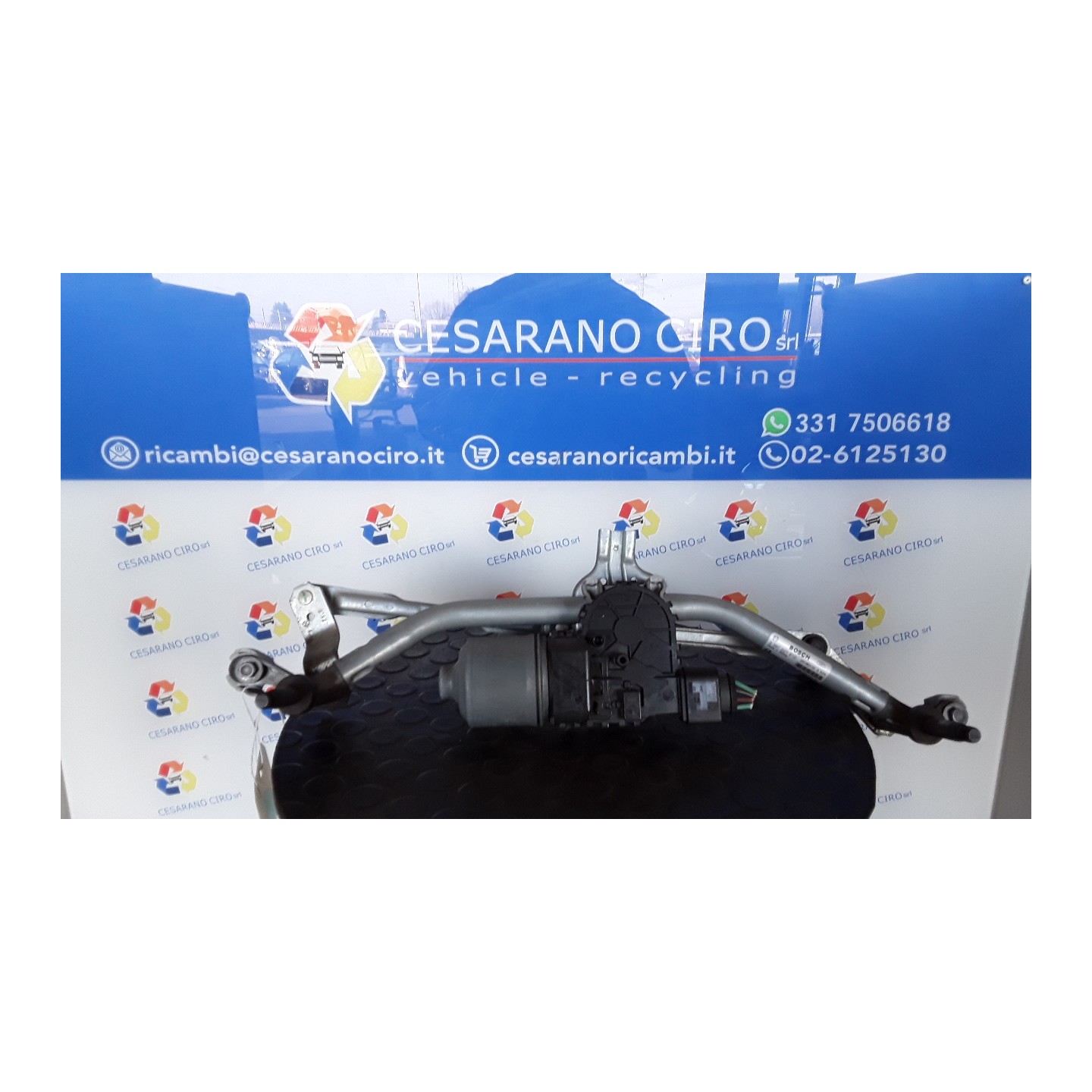 MECCANISMO TERGIPARABREZZA CON MOTORINO 003 CITROEN C3 3A SERIE (B618) (09/16-) HM01 9815497780