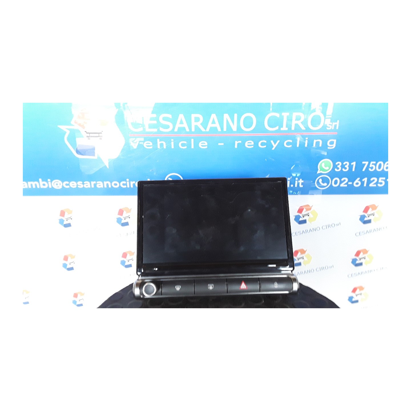 AUTORADIO 009 CITROEN C3 3A SERIE (B618) (09/16-) HM01 98143710XU