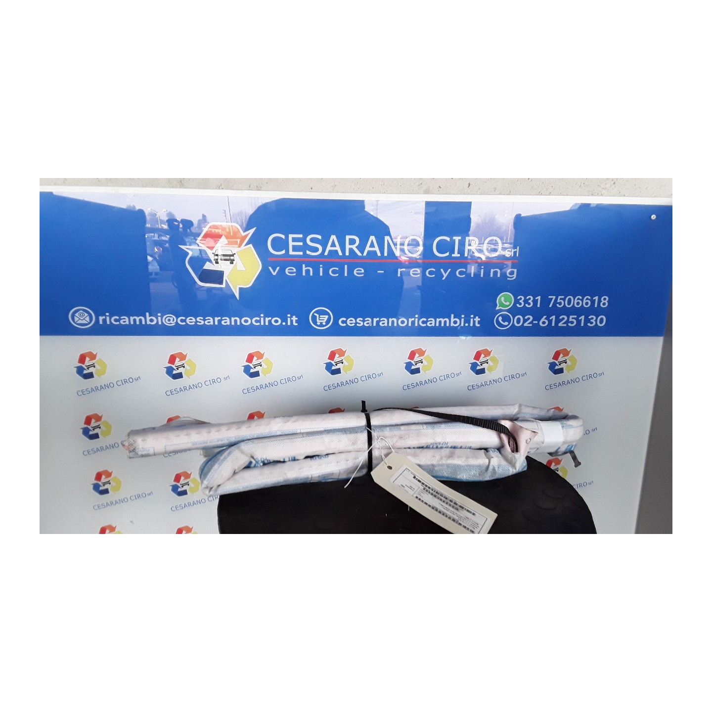 DISPOSITIVO AIRBAG A TENDINA DX. 017 CITROEN C3 3A SERIE (B618) (09/16-) HM01 9811857980