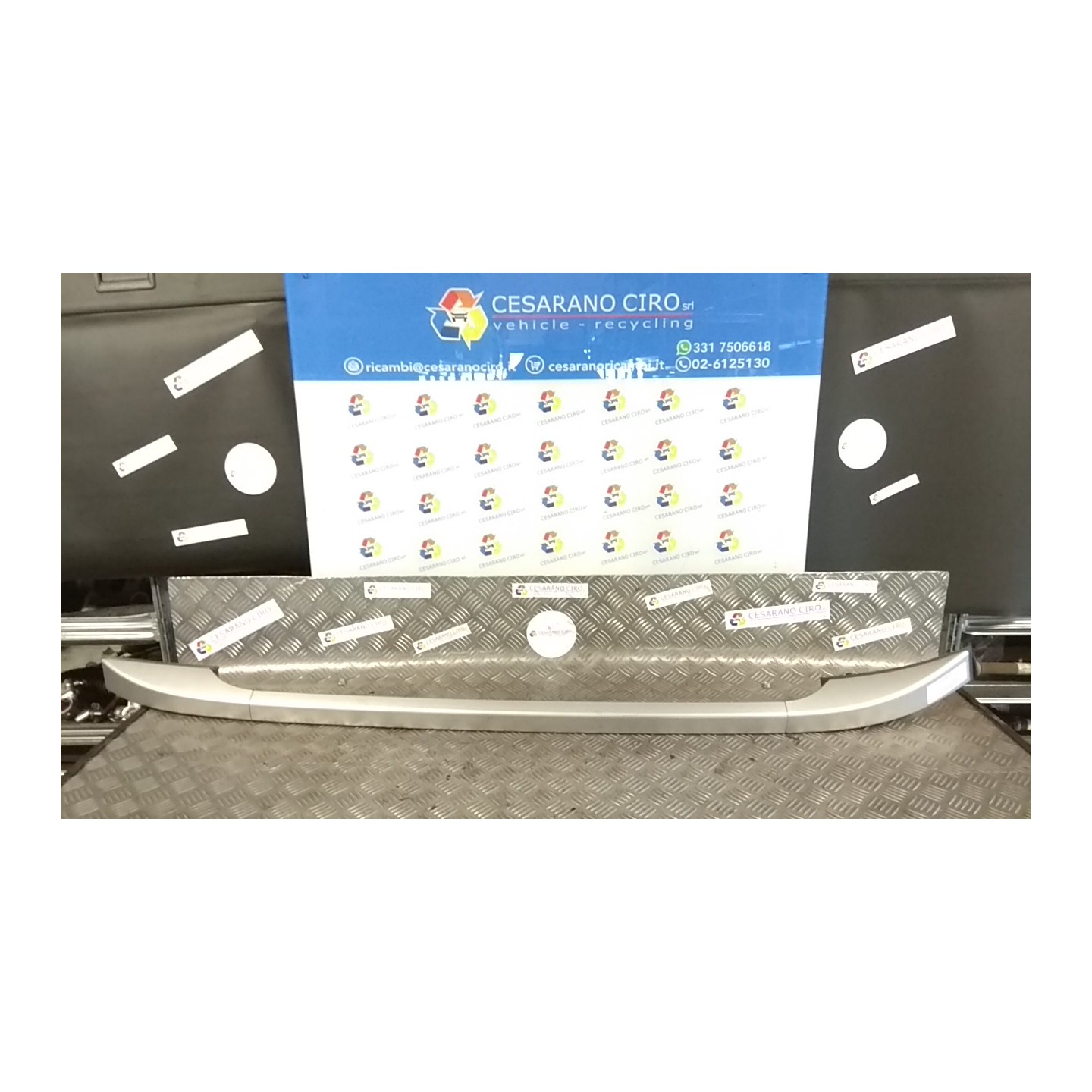 BARRA LONGITUDINALE TETTO SX 058 HYUNDAI I20 (07/18-) G3LC NBA023071056002
