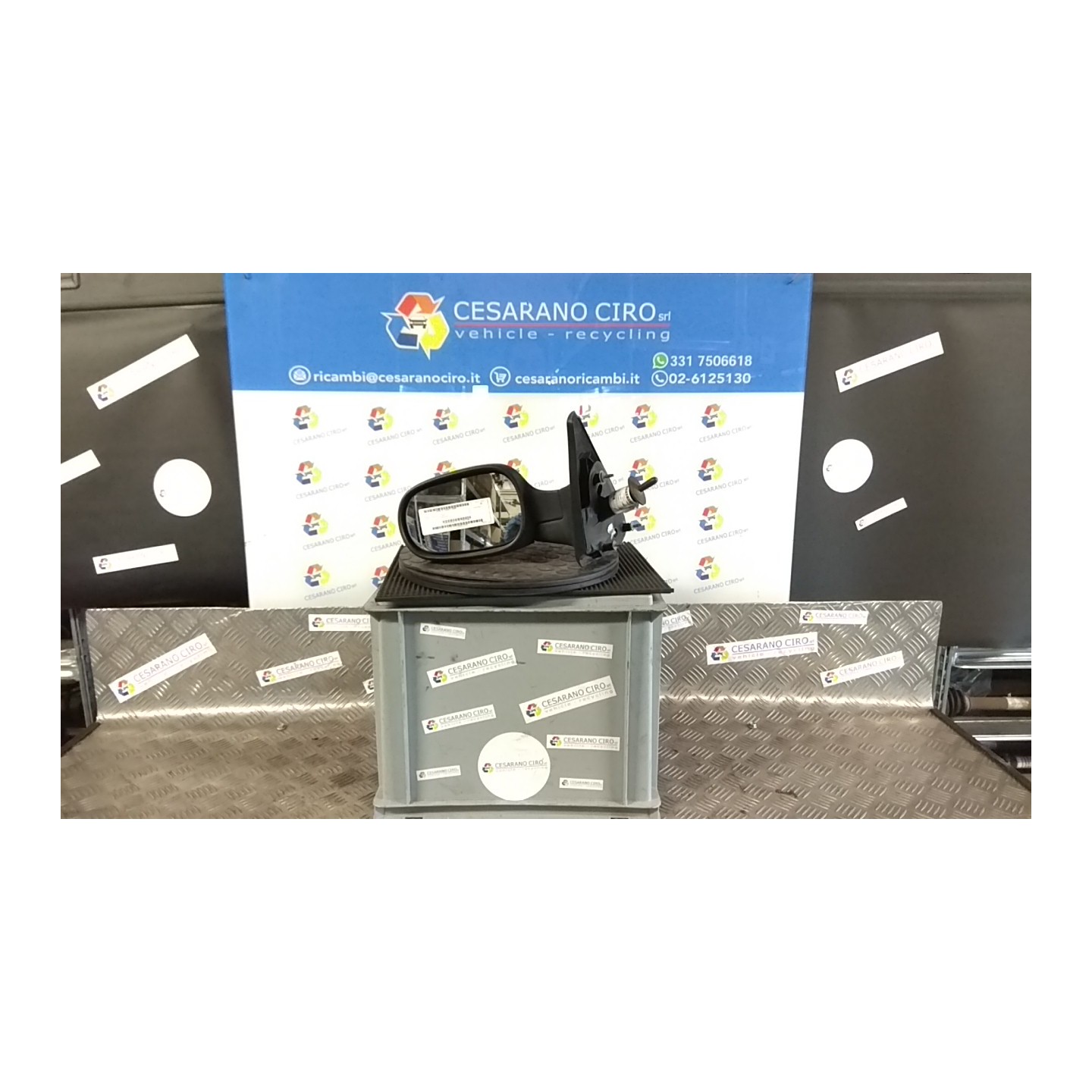 RETROVISORE EST. SX. 067 RENAULT MEGANE 1A SERIE (03/99-06/03) K4MA7 7701471858