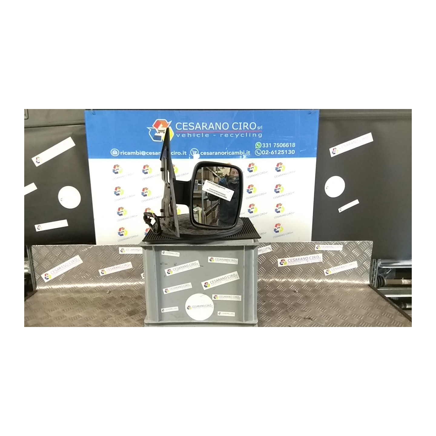 RETROVISORE EST. REGOLAZ. ELETTR. DX. 090 MERCEDES-BENZ VITO (W638) (03/96-07/03) 611980 A63881033169999