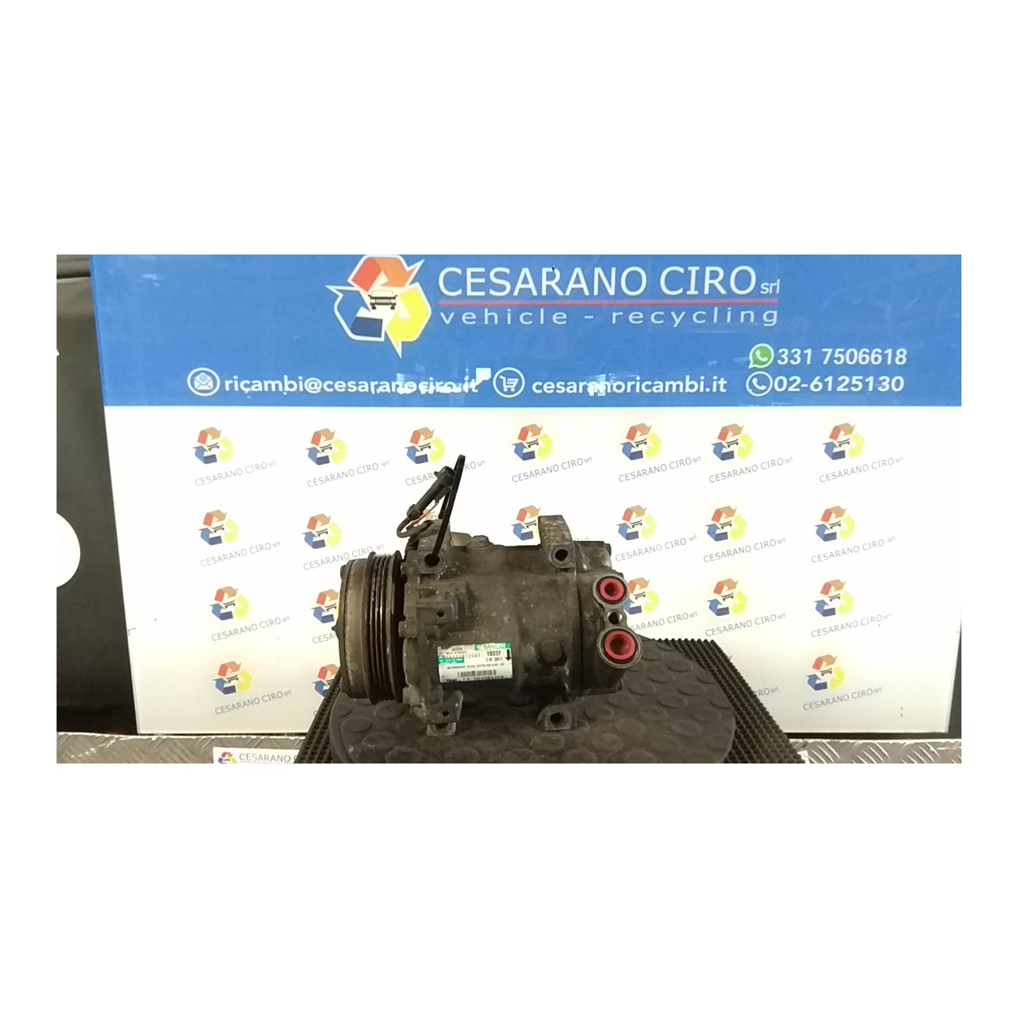 COMPRESSORE A/C 013 FIAT DUCATO FURGONE (4Y) (04/14-07/ F1AE3481D 5802219858