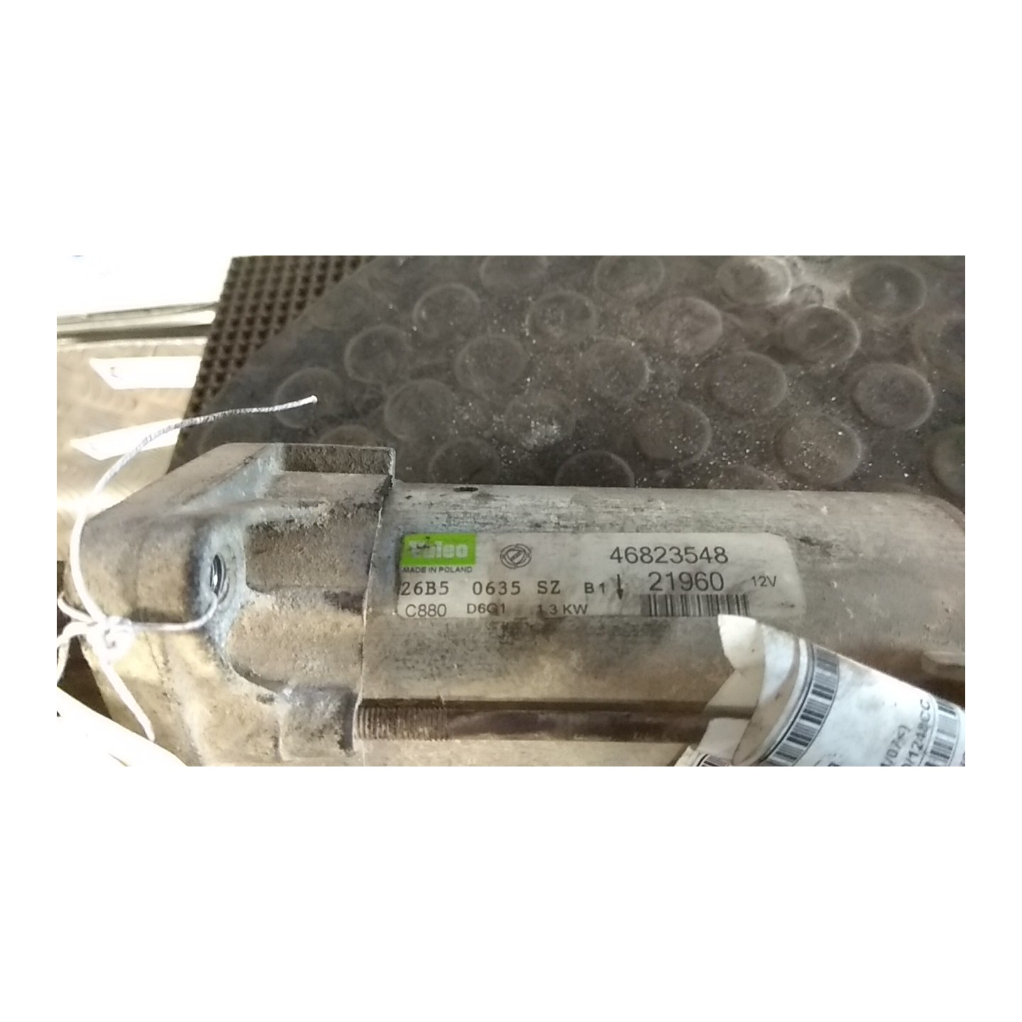 MOTORINO AVVIAMENTO 020 FIAT PUNTO (2U) (07/03-01/07) 188A9000 55204116