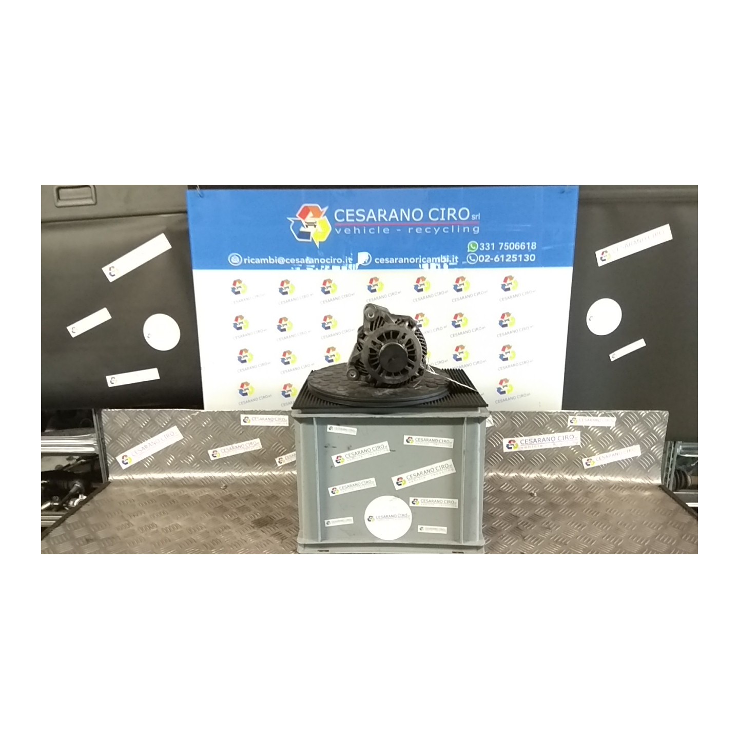 ALTERNATORE MITSUBISHI 038 RENAULT LAGUNA 3A SERIE (09/07-) M9RJ8 8200654785