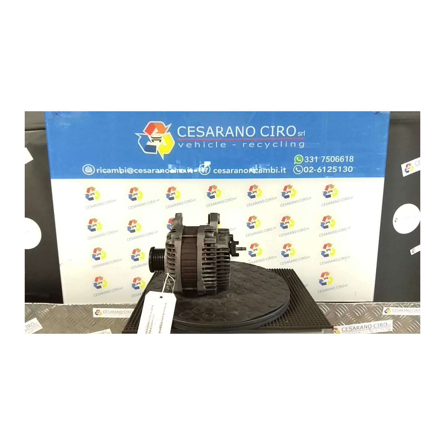 ALTERNATORE MITSUBISHI 038 RENAULT LAGUNA 3A SERIE (09/07-) M9RJ8 8200654785