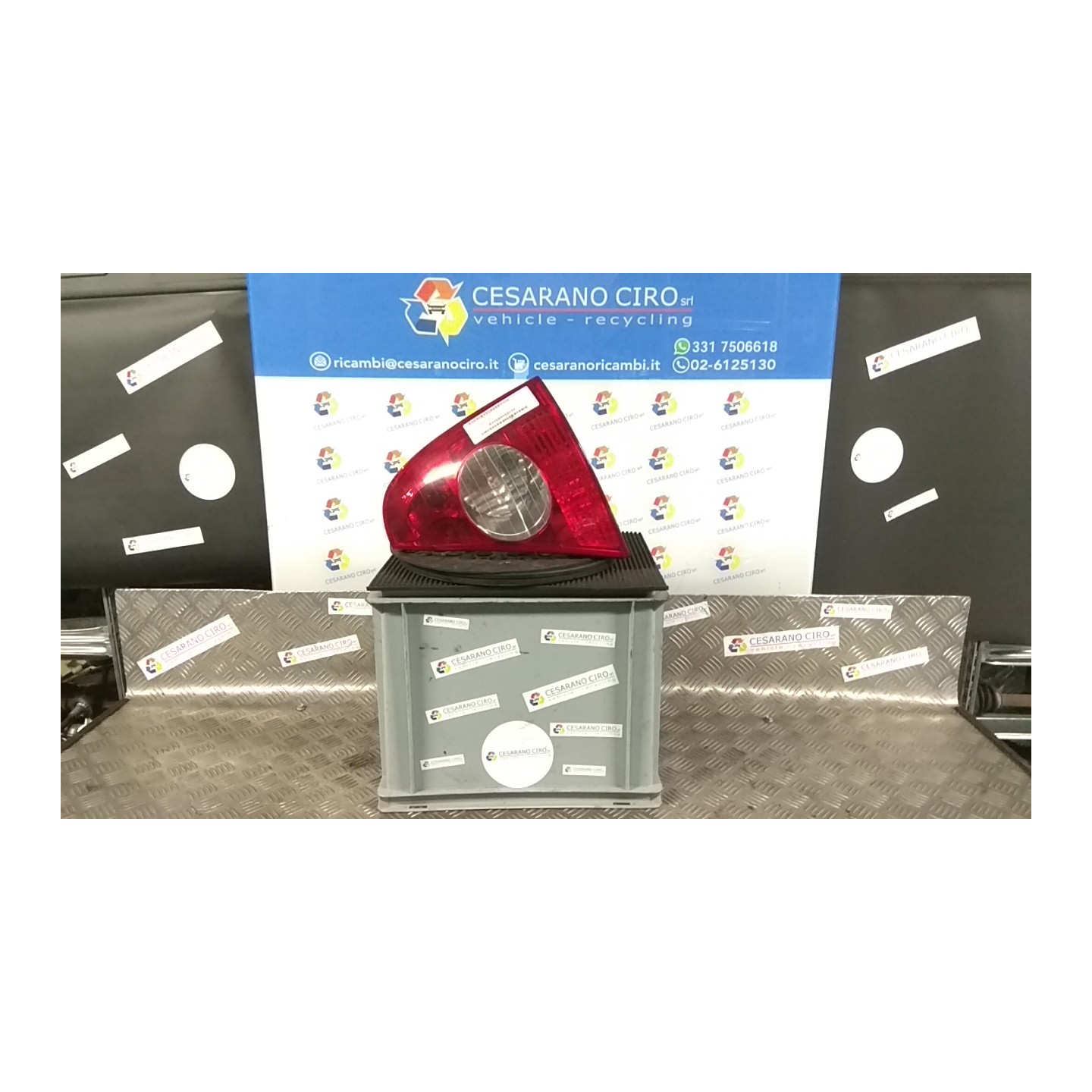 FANALE POST. DX. 118 RENAULT CLIO 2A SERIE (05/01-11/10) D7FG7 8200917487