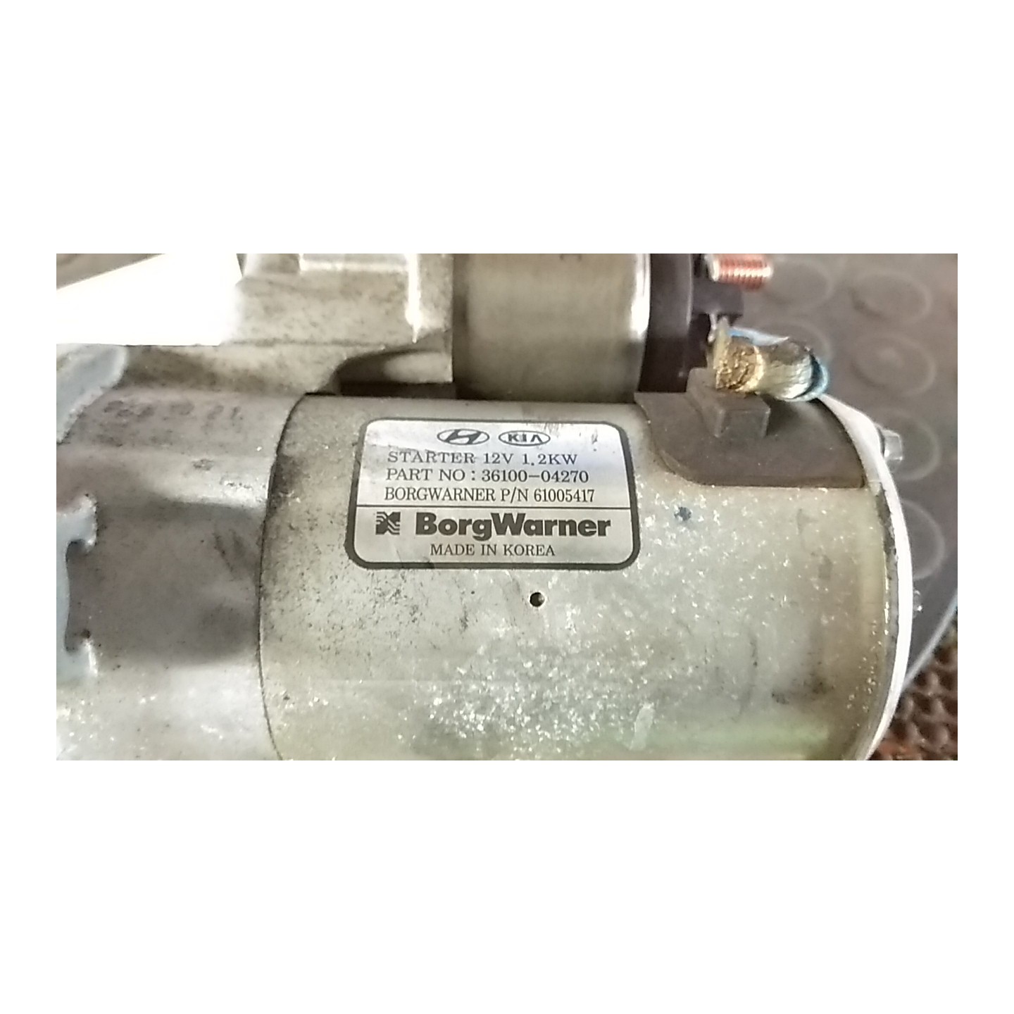 MOTORINO AVVIAMENTO P/S&S 143 HYUNDAI I20 (07/18-) G3LC 3610004270