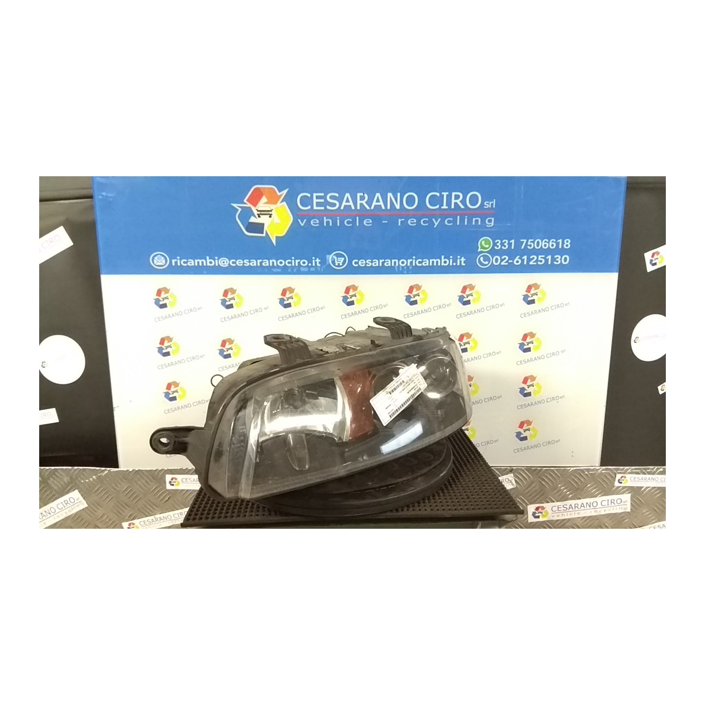 PROIETTORE C/FENDINEBBIA SX. 158 FIAT PUNTO (1N/1P) (07/99-12/05) 188A4000 46522725