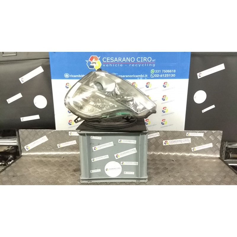 PROIETTORE FARO 01 SX. 171 RENAULT MODUS 2A SERIE (01/08-06/13) D4FH7 7701069734