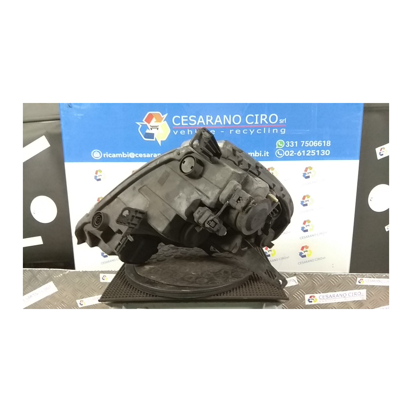 PROIETTORE FARO 01 SX. 171 RENAULT MODUS 2A SERIE (01/08-06/13) D4FH7 7701069734