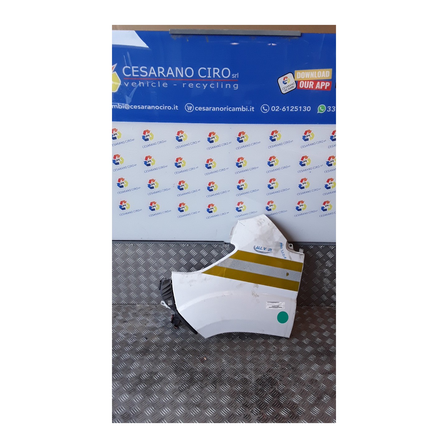 PARAFANGO ANT. SX. 069 FIAT DUCATO FURGONE (4Y) (04/14-07/ F1AGL411D 1374386080