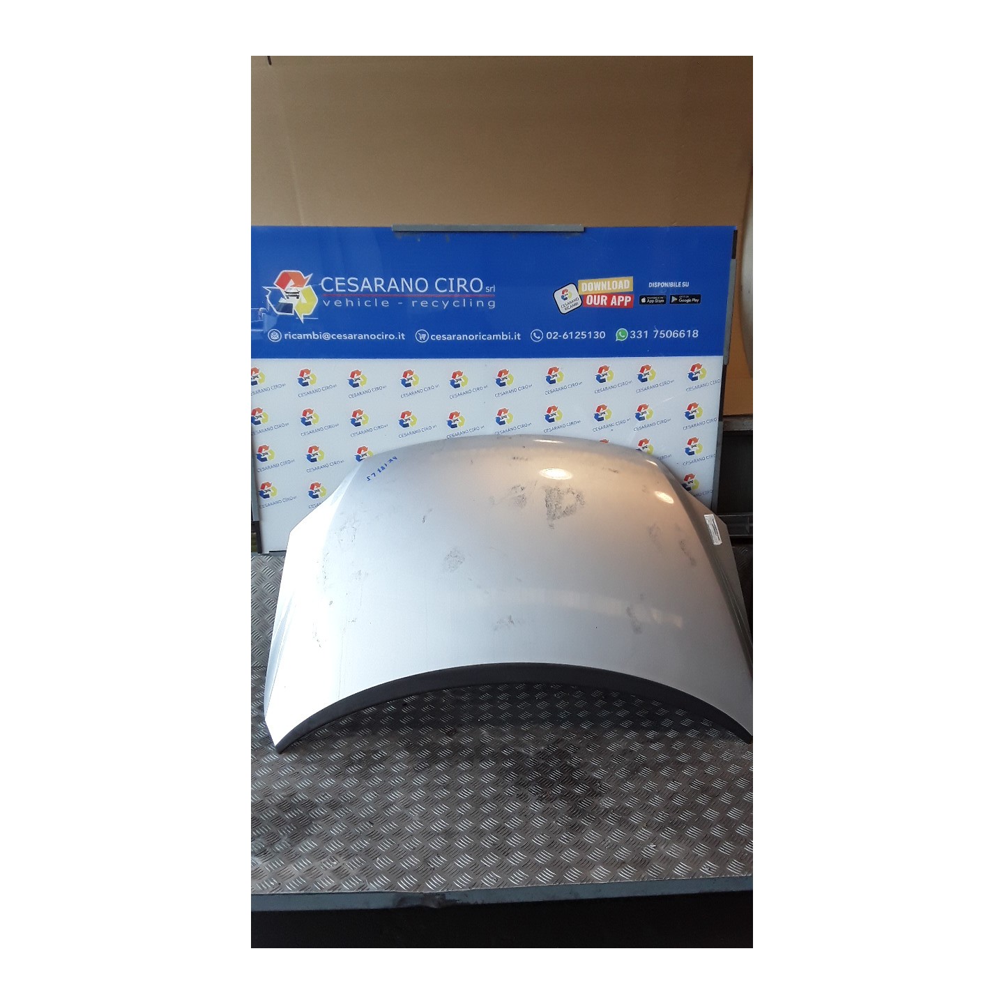 COFANO ANT. 109 VOLKSWAGEN GOLF PLUS (5M) (01/05-04/09) BXE 5M0823031F
