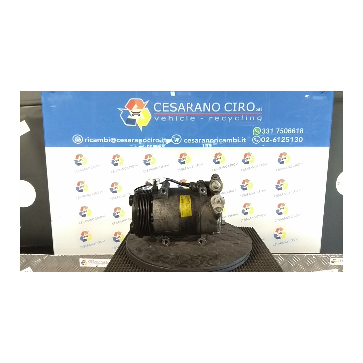 COMPRESSORE A/C 230 FORD FOCUS C-MAX (CAP) (10/03-12/08 HHDA 1809656