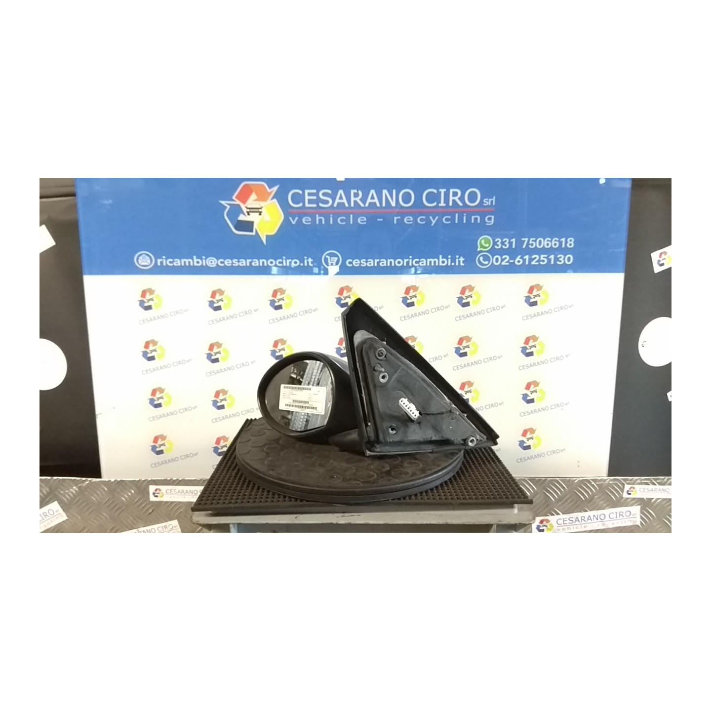 RETROVISORE EST. REGOLAZ. ELETTR. SX. 269 ALFA ROMEO 147 (W8) (10/04-07/11) AR37203 156079413