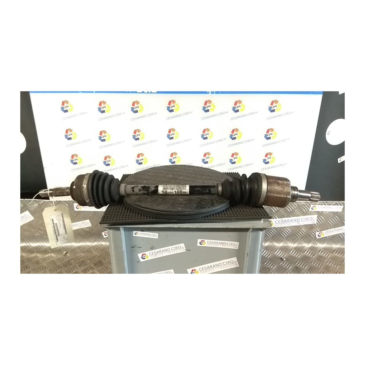 SEMIALBERO ANT. COMPL. SX. 156 CITROEN C3 3A SERIE (B618) (09/16-) HM01 9677476580