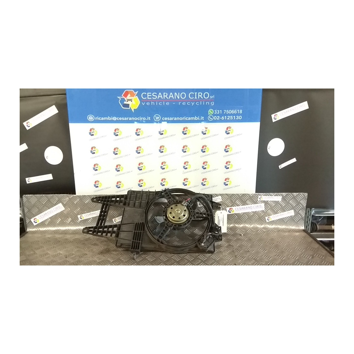CONVOGLIATORE ARIA C/ELETTROVENTOLA 005 LANCIA MUSA (TG) (07/04-06/08) 843A1000 51738688