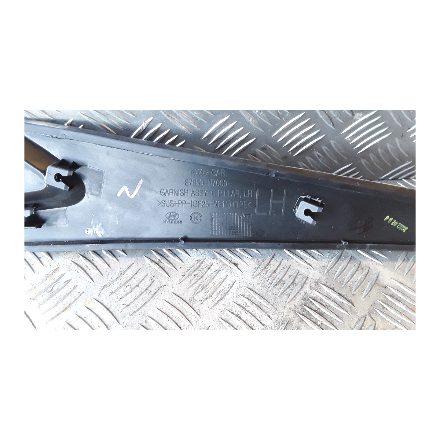 MODANATURA SUP. PARAFANGO POST. SX. 084 HYUNDAI TUCSON (12/20-) D4FE 87850N7000