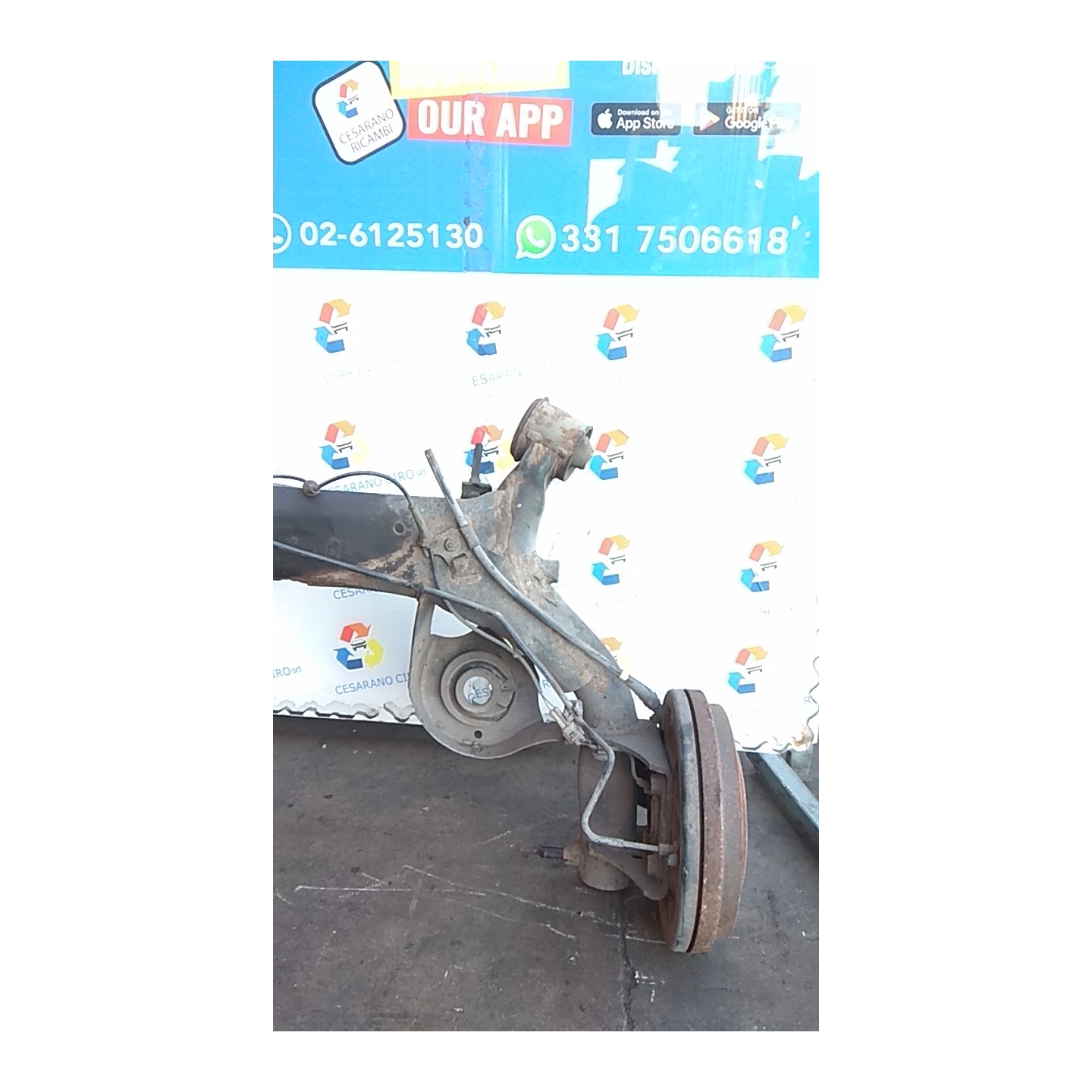 ASSALE POST. 099 FIAT SEDICI (3B) (02/06-11/11) D19AA 6000632517