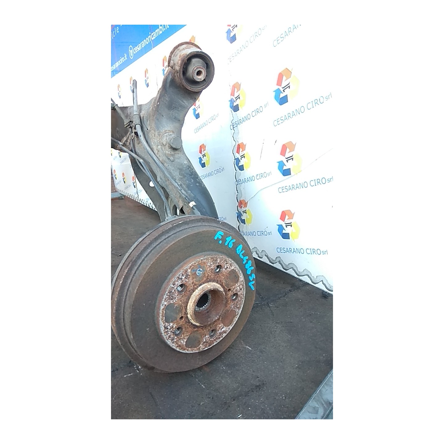 ASSALE POST. 099 FIAT SEDICI (3B) (02/06-11/11) D19AA 6000632517