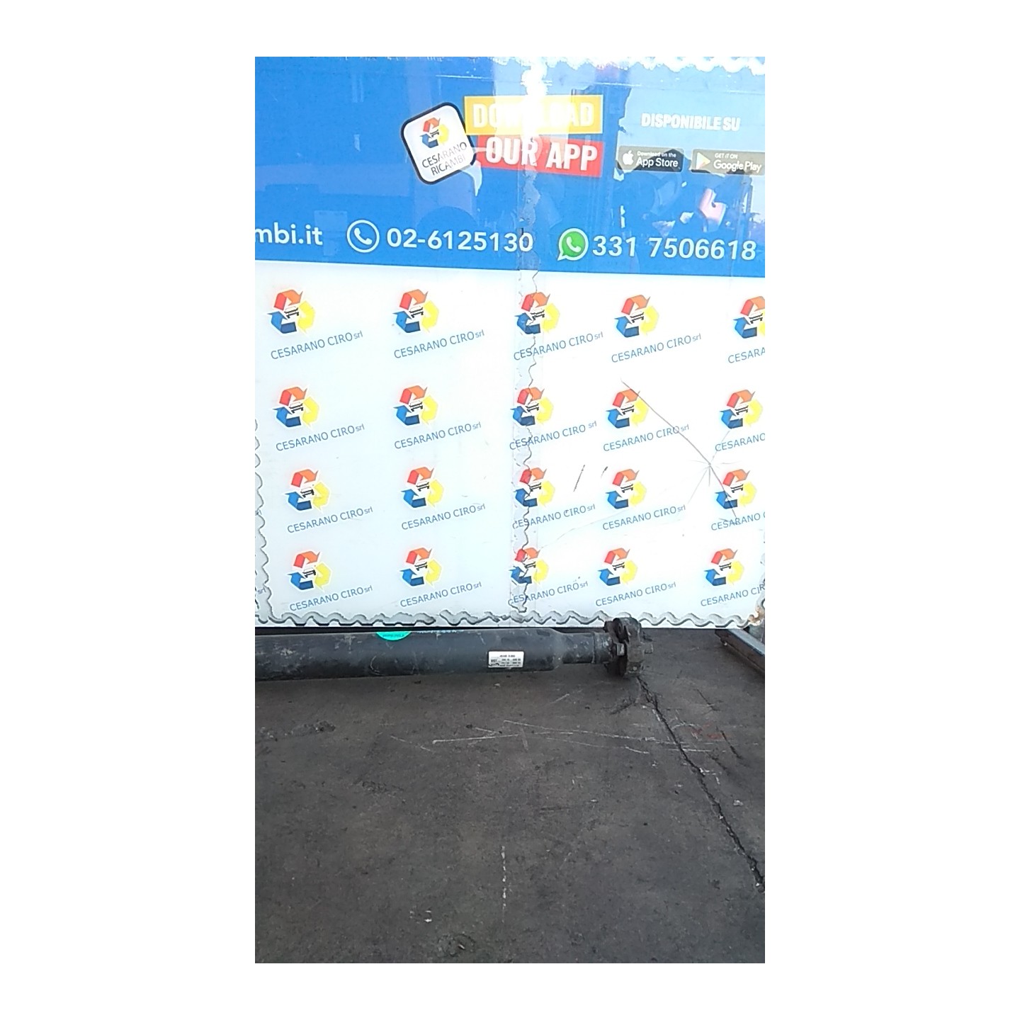 ALBERO TRASMISSIONE POST. COMPL. 100 HYUNDAI TUCSON (07/04-10/10) D4EA 493002E050