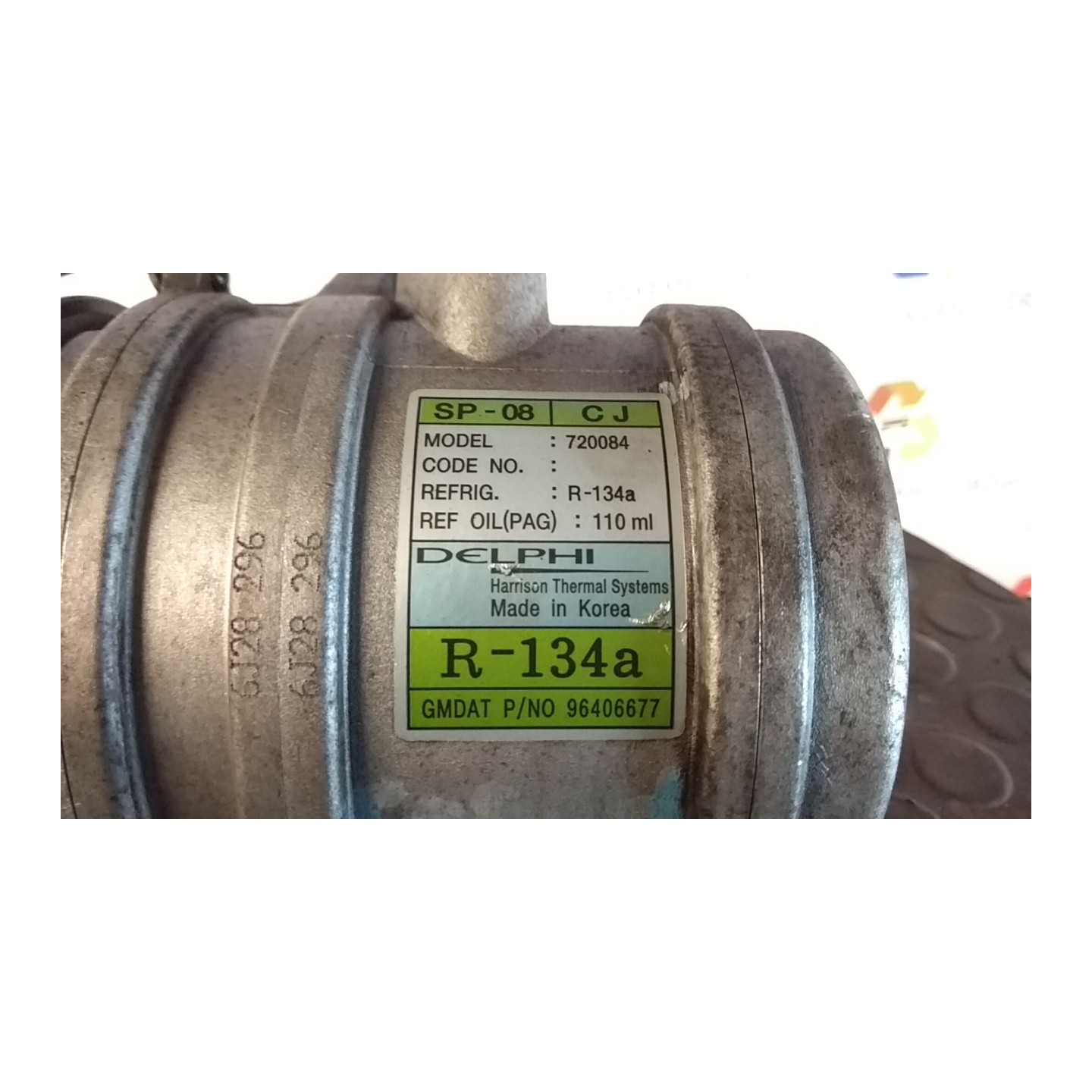 COMPRESSORE A/C C/SERVOSTERZO 010 CHEVROLET (DAEWOO) MATIZ (M100) (12/00-02/06) F8CV 93741207