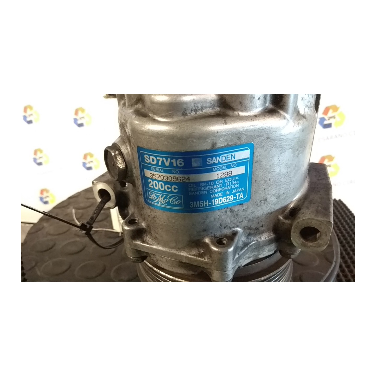 COMPRESSORE A/C ROTAZIONE 011 VOLVO S40 (04/04-) D4164T 36000271