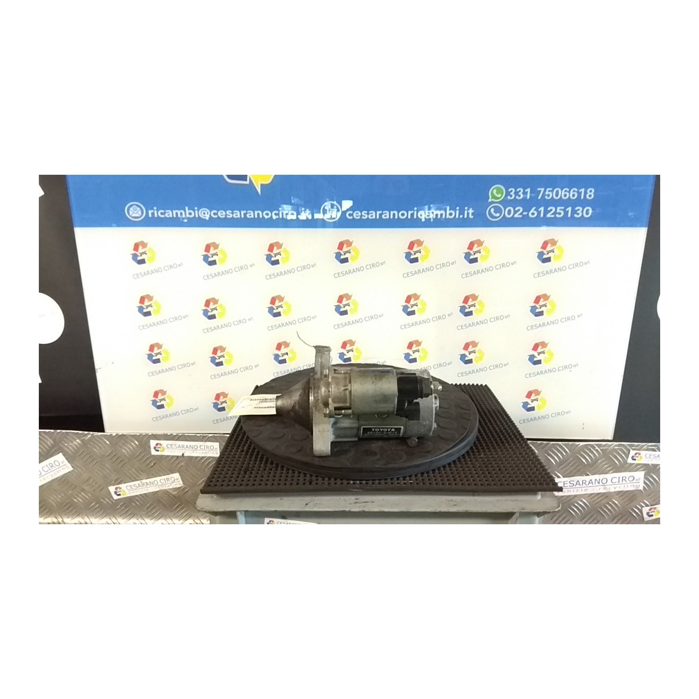 MOTORINO AVVIAMENTO 192 TOYOTA YARIS (10/01-11/05)     (FRP) 1SZFE 281000J020