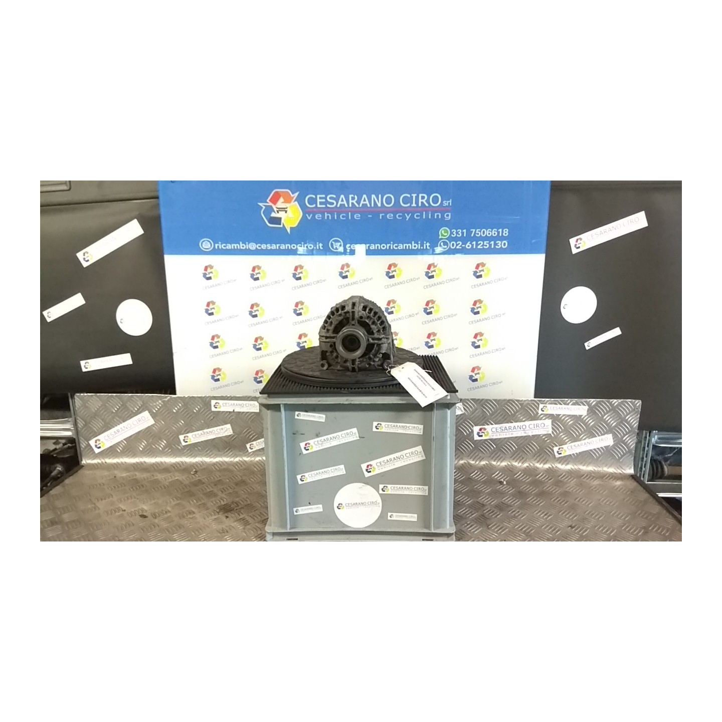 ALTERNATORE 214 FIAT STILO (2V) (11/03-06/09) 192B3000 46843097