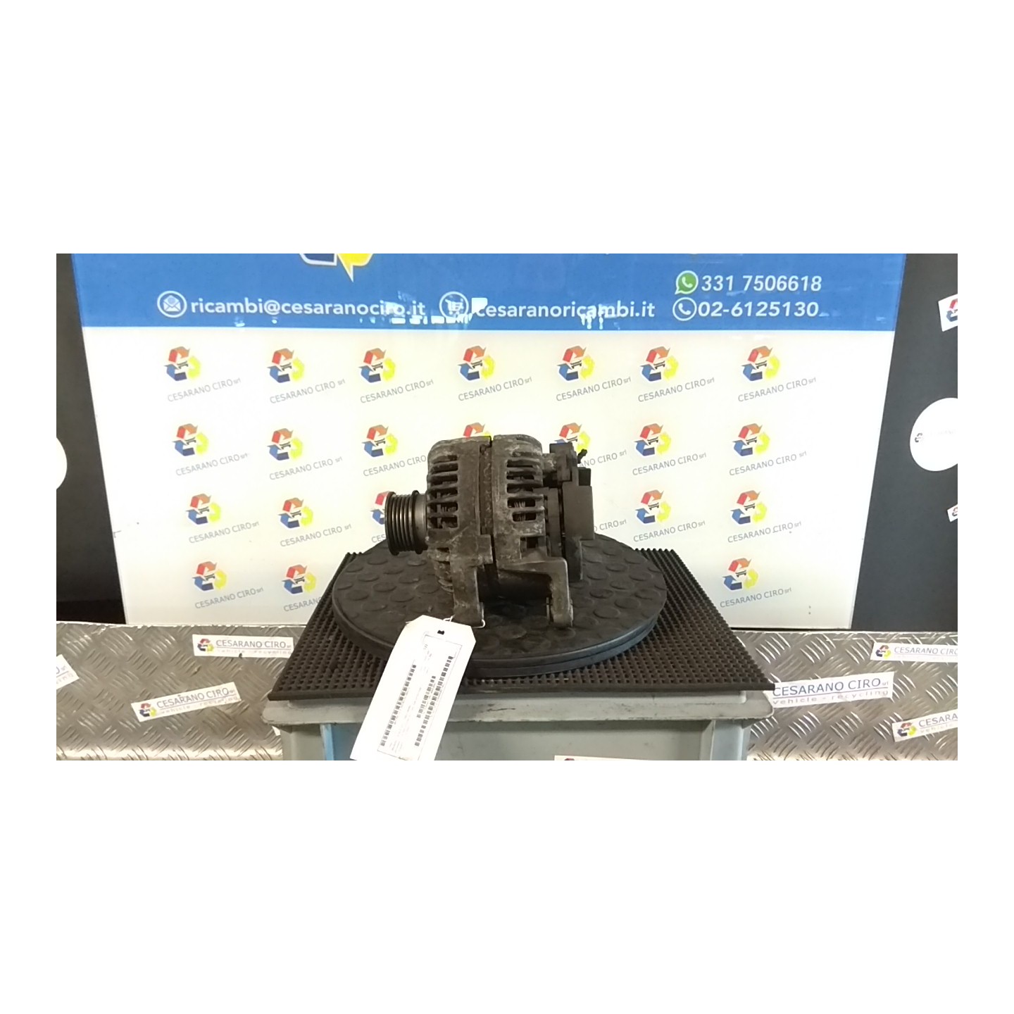 ALTERNATORE 214 FIAT STILO (2V) (11/03-06/09) 192B3000 46843097