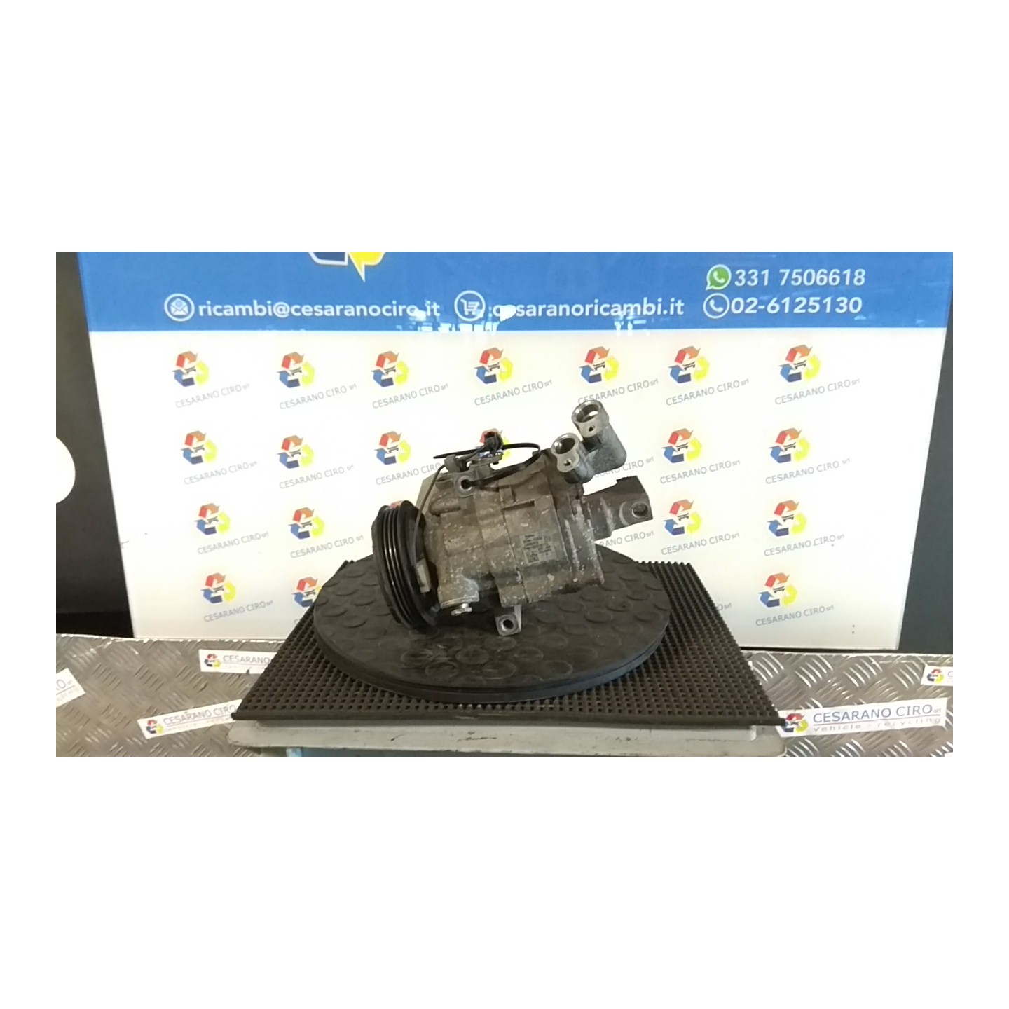 COMPRESSORE A/C 217 OPEL AGILA (H08) (01/08-) K10B 93194040