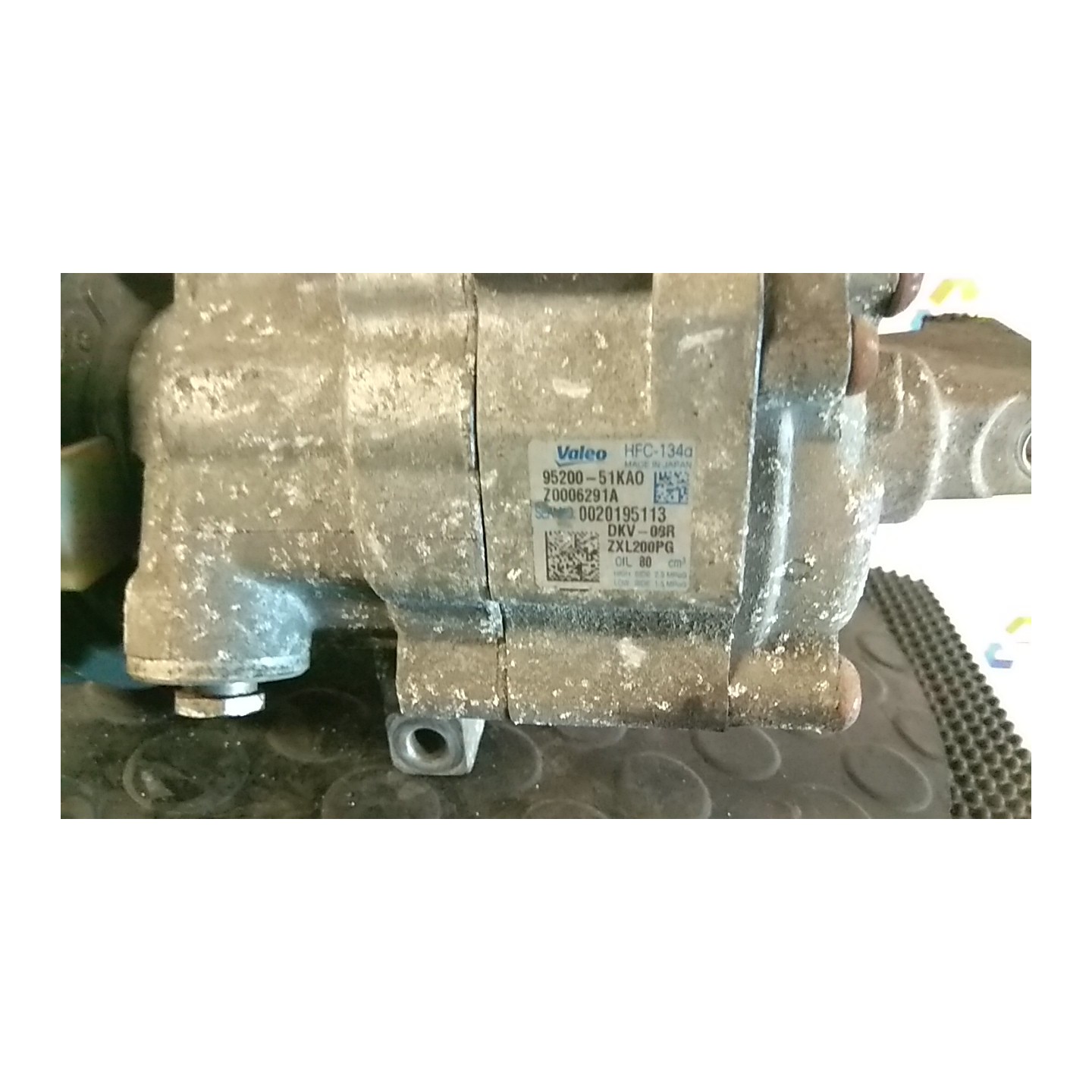 COMPRESSORE A/C 217 OPEL AGILA (H08) (01/08-) K10B 93194040