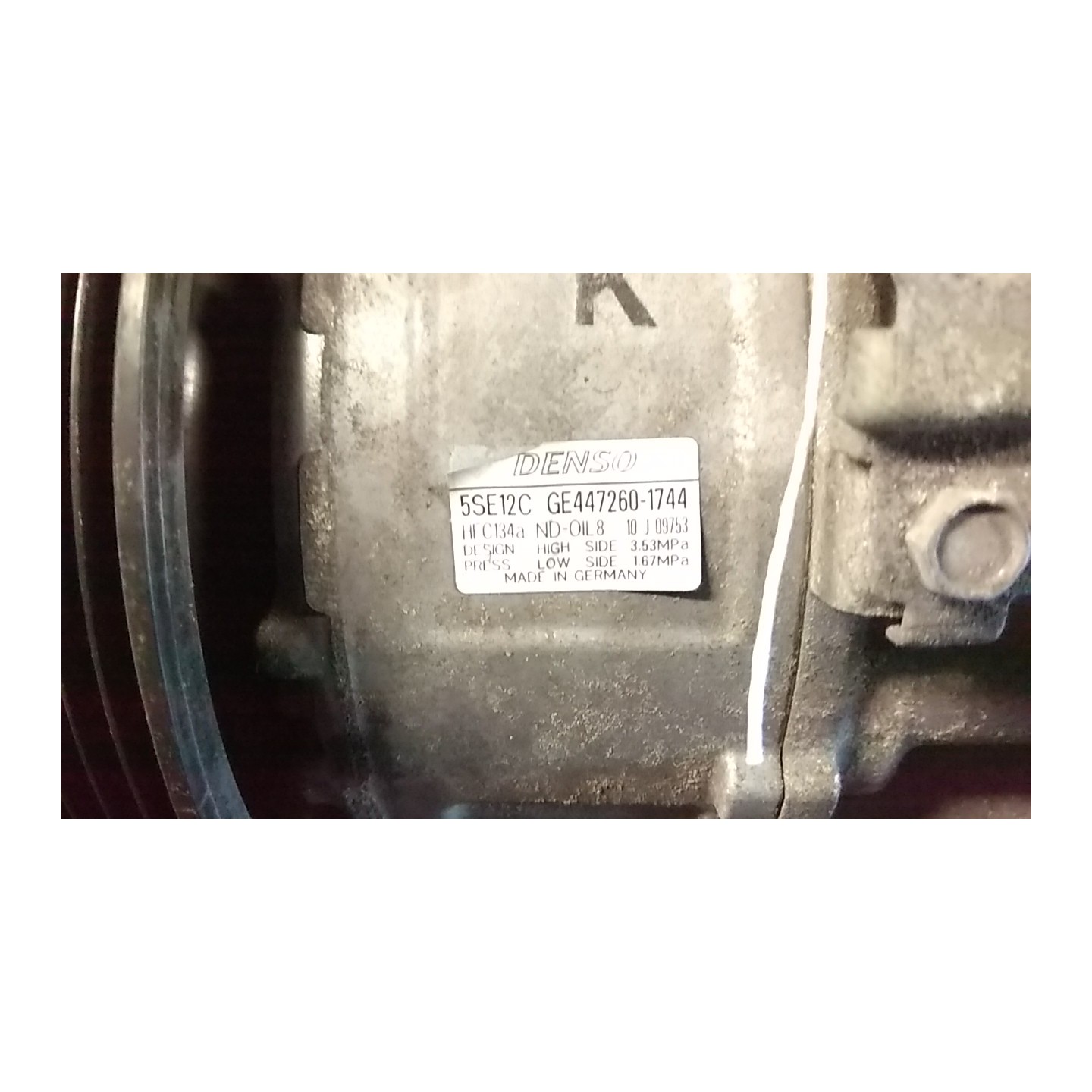 COMPRESSORE A/C 236 TOYOTA COROLLA VERSO (03/04-12/09) 2ADFTV 883100F010