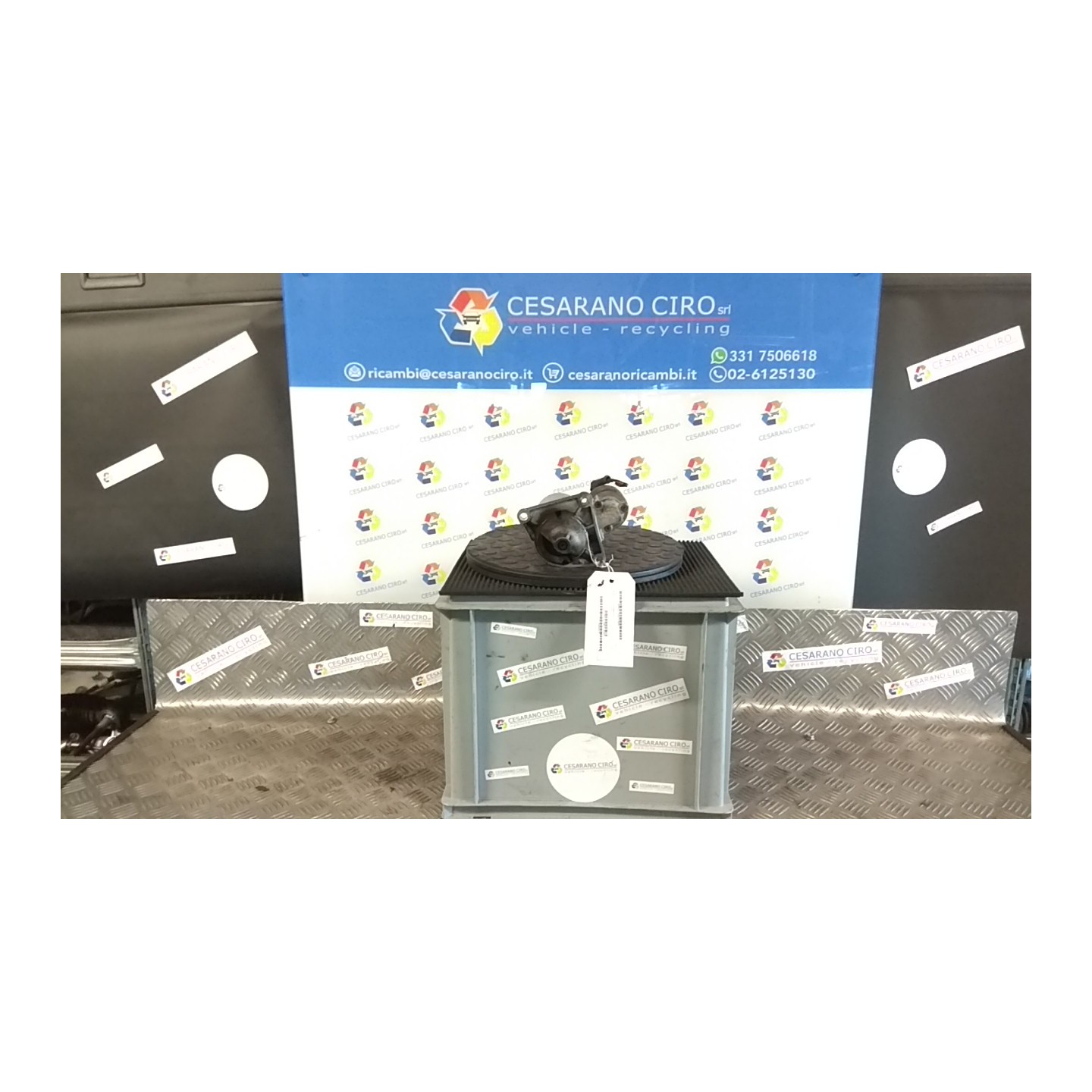 MOTORINO AVVIAMENTO 250 FIAT BARCHETTA (04/95-07/03) 183A1OOO 46406973