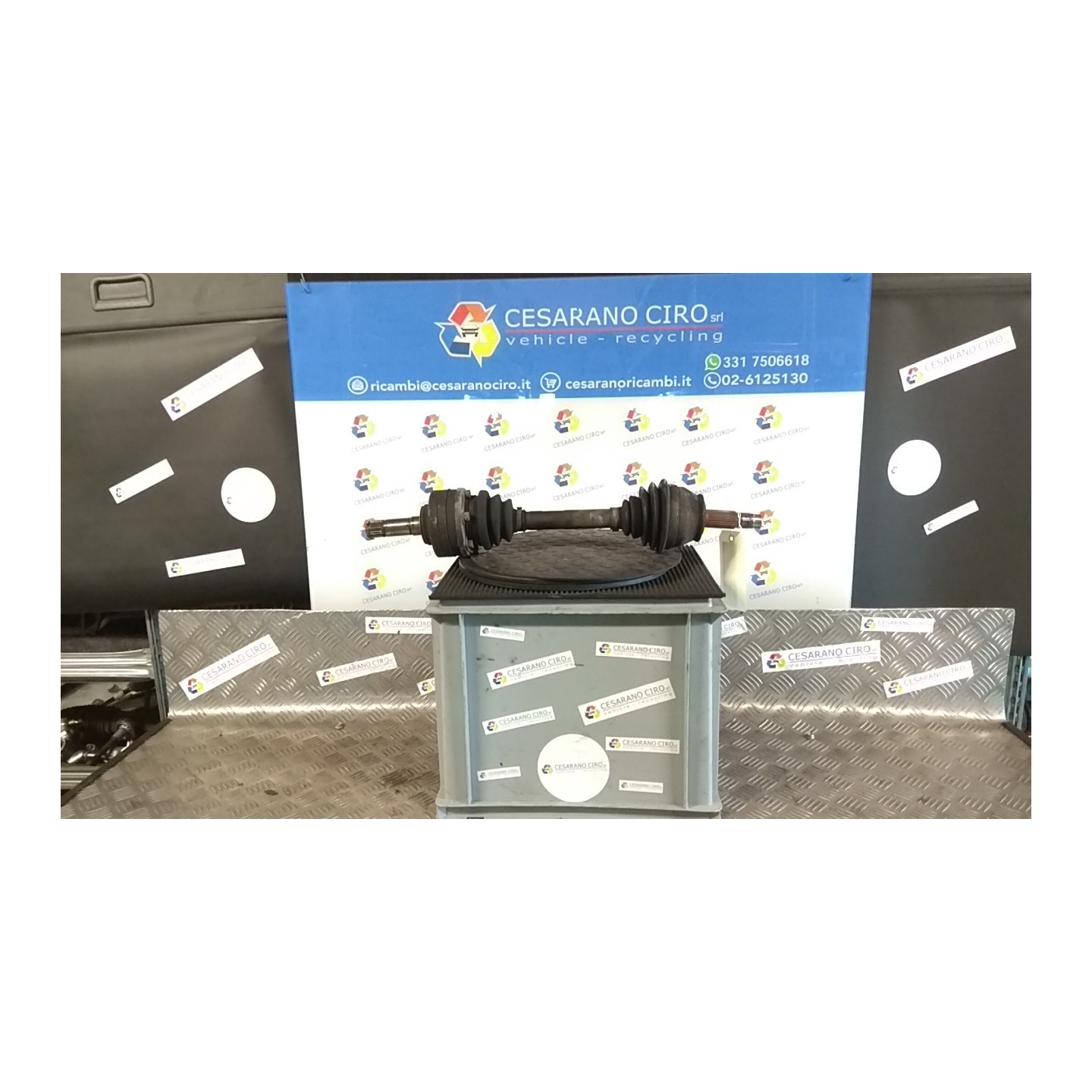 SEMIALBERO ANT. COMPL. SX. 252 FIAT BARCHETTA (04/95-07/03) 183A1OOO 46307131
