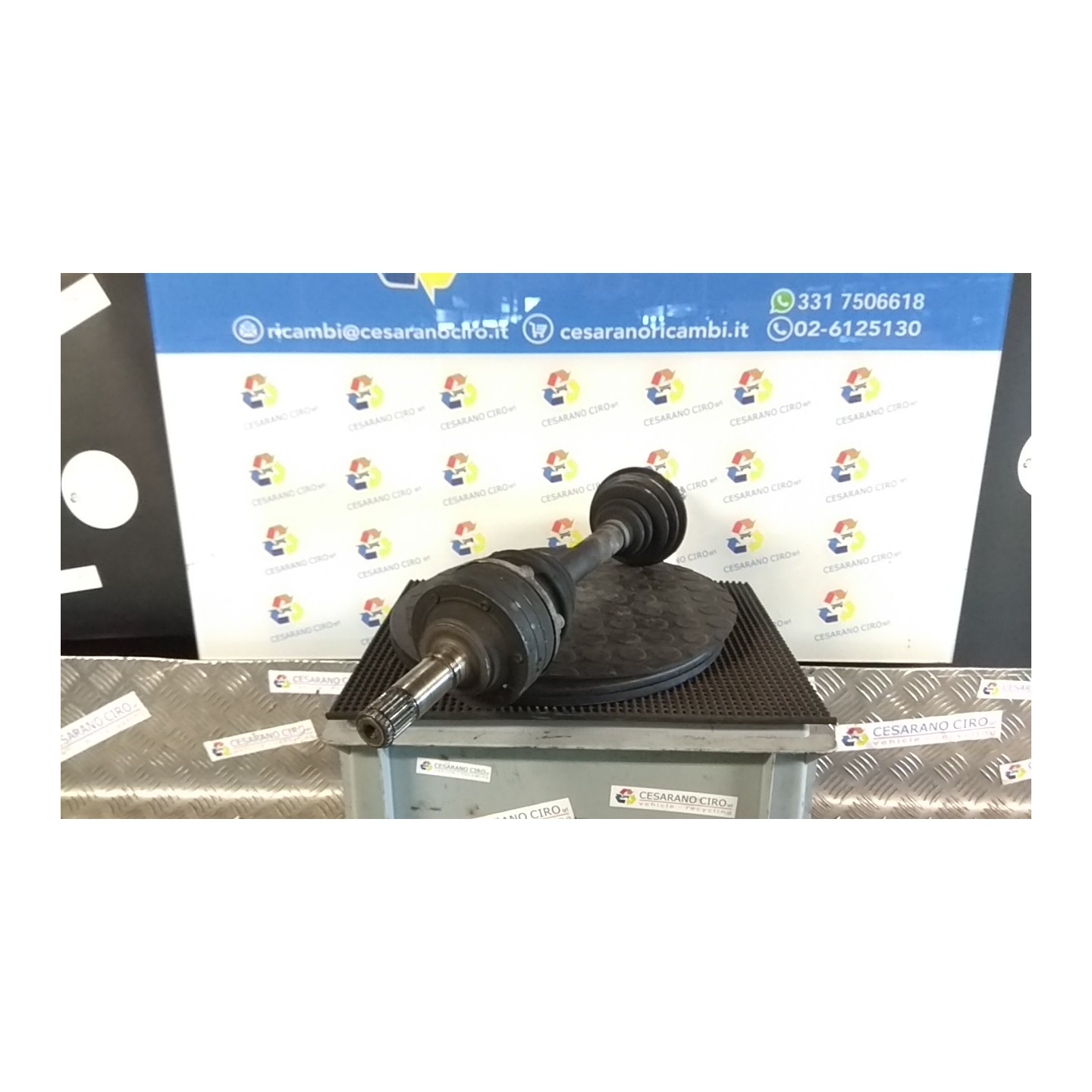 SEMIALBERO ANT. COMPL. SX. 252 FIAT BARCHETTA (04/95-07/03) 183A1OOO 46307131