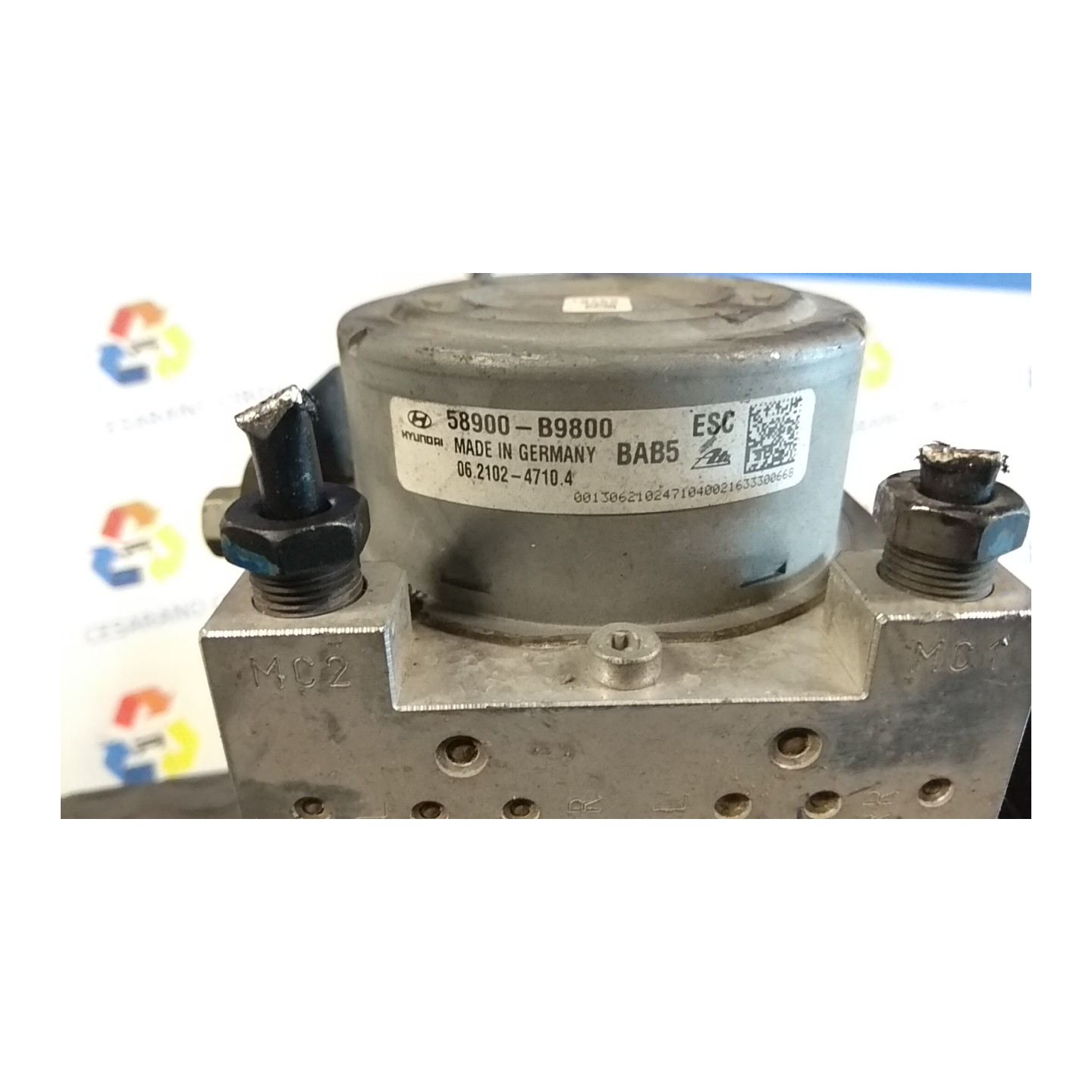 AGGREGATO ABS 254 HYUNDAI I10 (12/16-) G3LA 58910B9B10