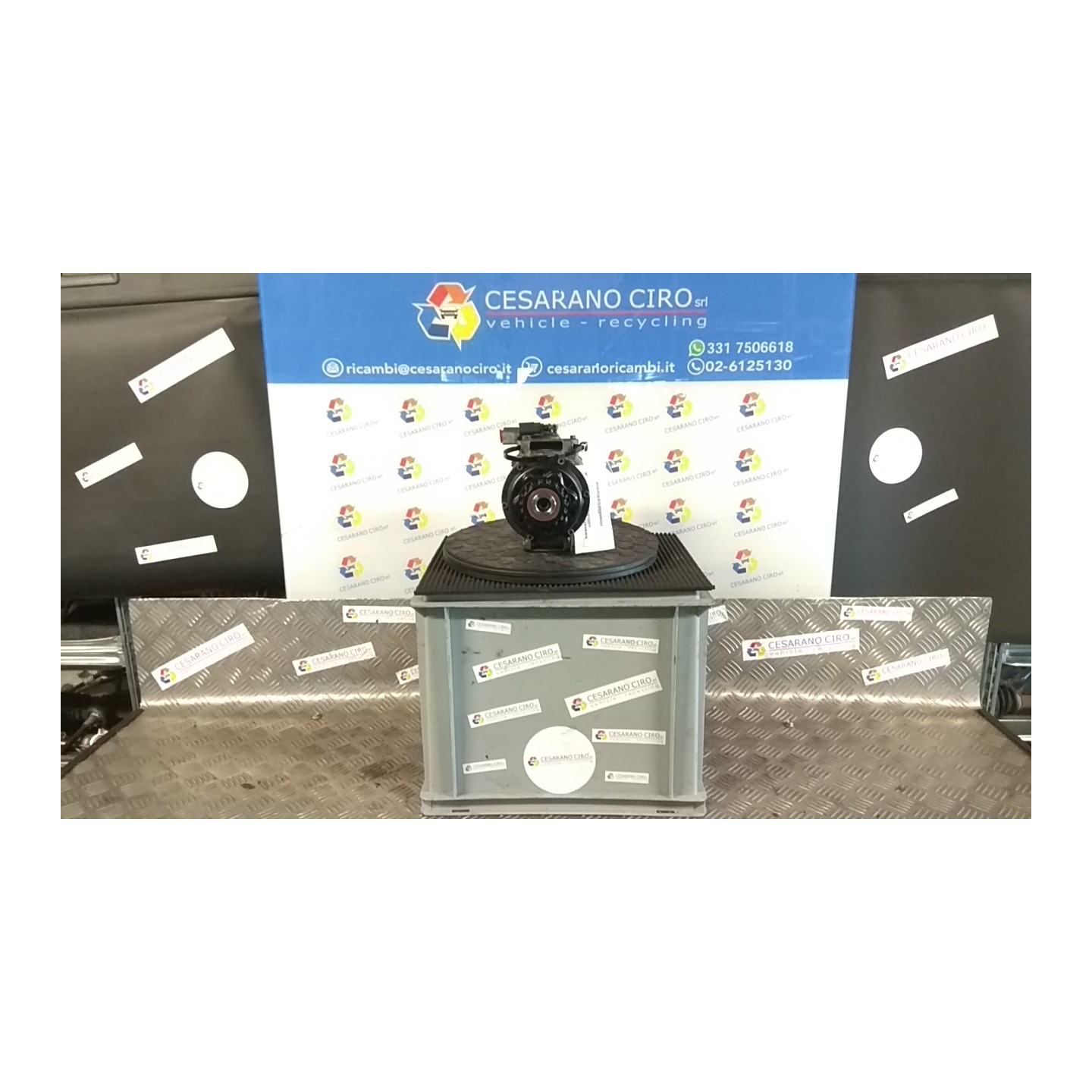COMPRESSORE A/C 067 VOLKSWAGEN TRANSPORTER FURGONE (7H) (06/0 BNZ 7H0820805J