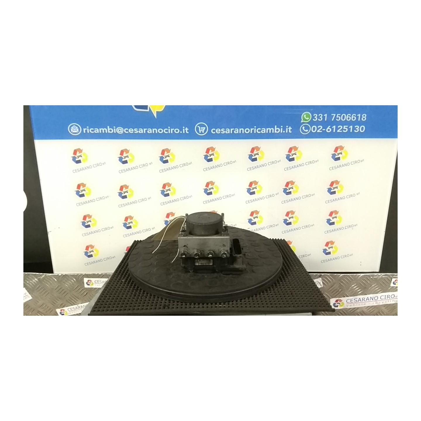 AGGREGATO ABS 016 RENAULT CLIO 3A SERIE (07/05-05/09) D4FD7 7701209606