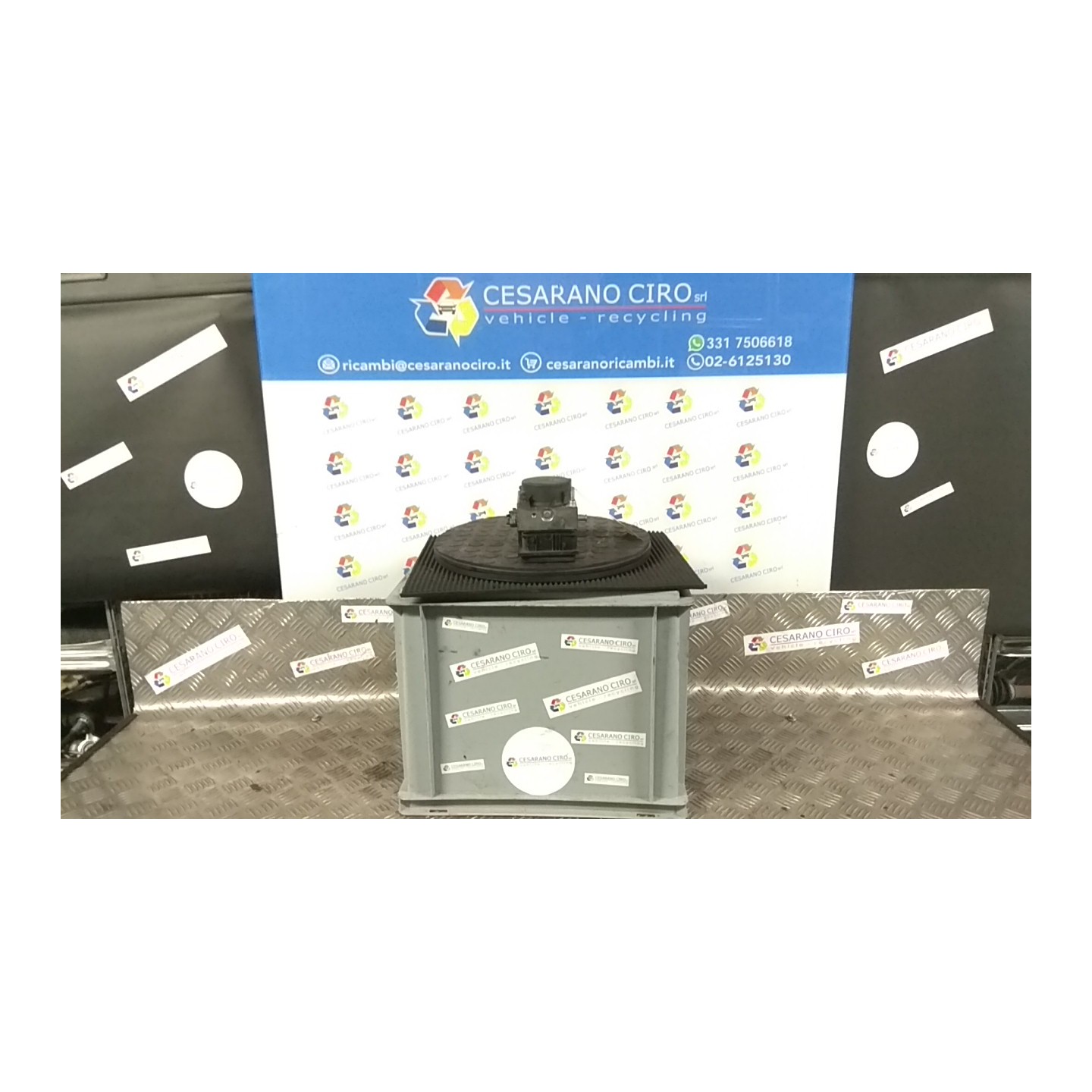AGGREGATO ABS 016 RENAULT CLIO 3A SERIE (07/05-05/09) D4FD7 7701209606