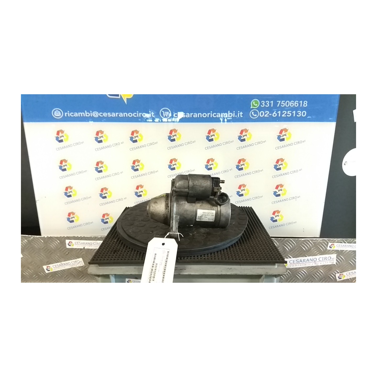 MOTORINO AVVIAMENTO 026 OPEL ZAFIRA (A05) (06/05-) A17DTR 98014743