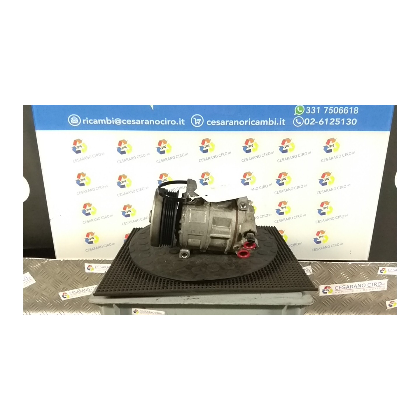 COMPRESSORE A/C C/A/C,C/A/C AUTO 065 FIAT PUNTO EVO (3J) (08/09-07/13) 169A4000 55194880