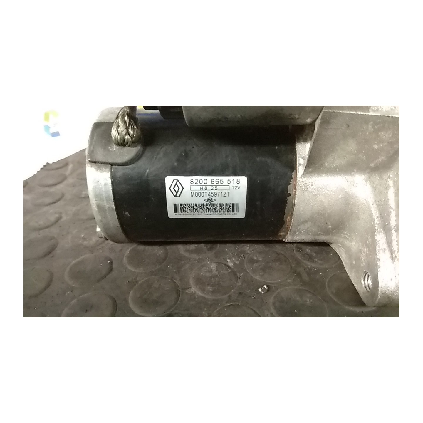 MOTORINO AVVIAMENTO MITSUBISHI PUNZONATURA. = MOOO 066 RENAULT MEGANE 3A SERIE (10/08-) K4MR8 8200665518