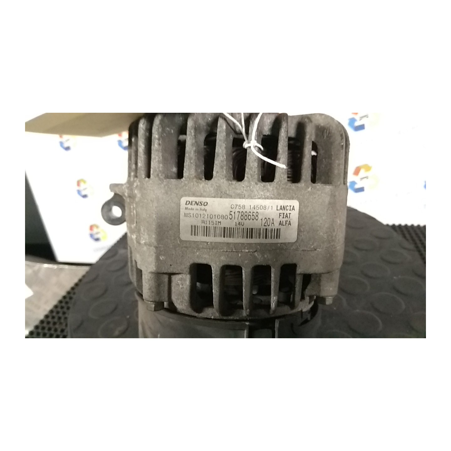 ALTERNATORE 115AMP 073 FIAT BRAVO (3L) (01/07-03/10) 198A1000 52003527
