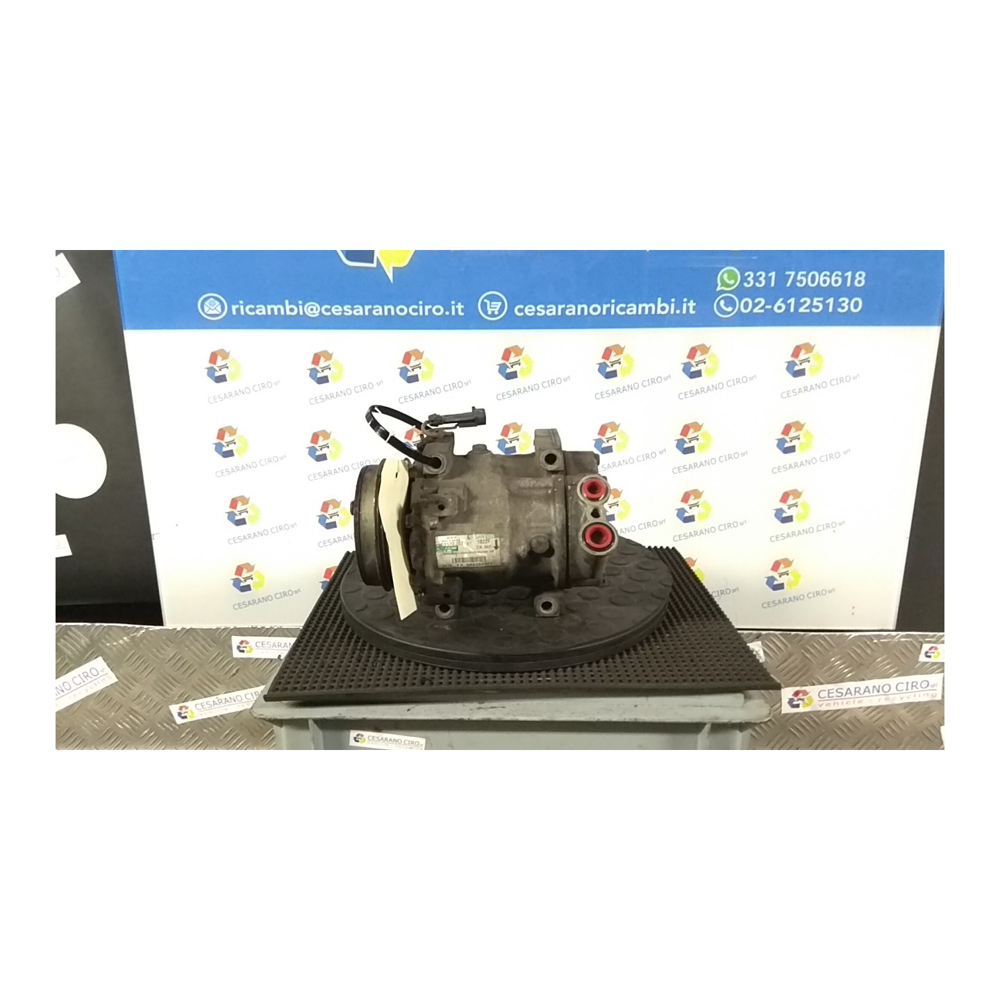 COMPRESSORE A/C 109 FIAT DUCATO (4X) (05/11-04/14) F1AE3481E 5802219858