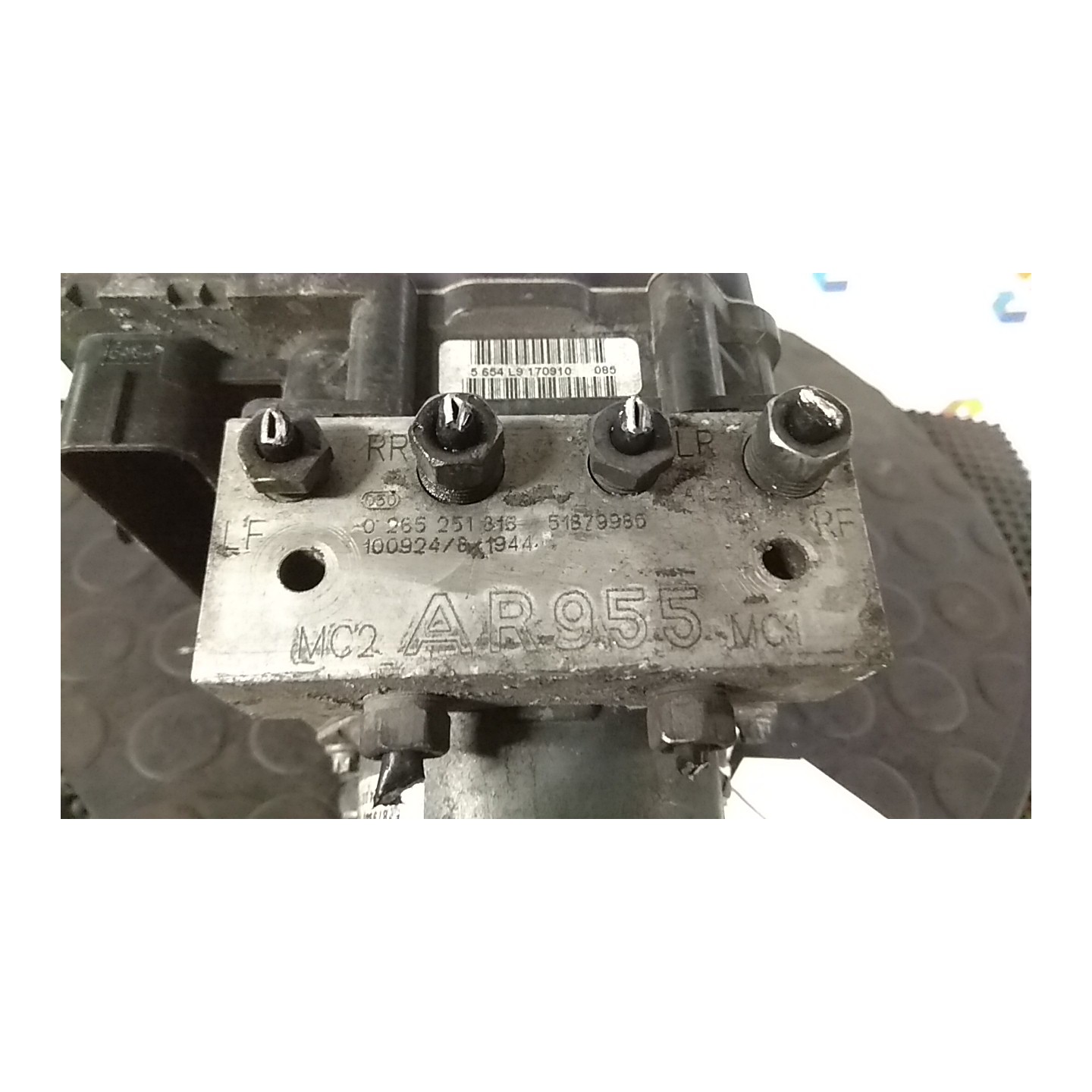 AGGREGATO ABS C/ESP 047 ALFA ROMEO MITO (X6) (06/08-06/11) 955A1000 71749680