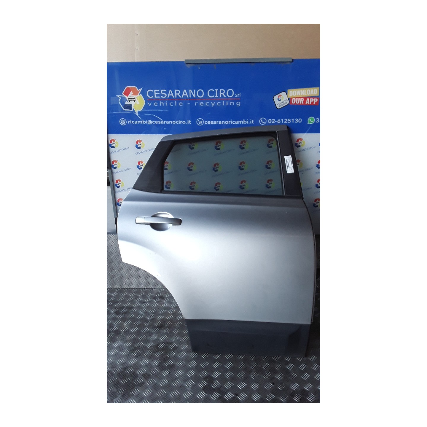 PORTA POST. DX. 023 NISSAN QASHQAI (J10E/JJ10E) (02/07-12 HR16 H2100JD0M0