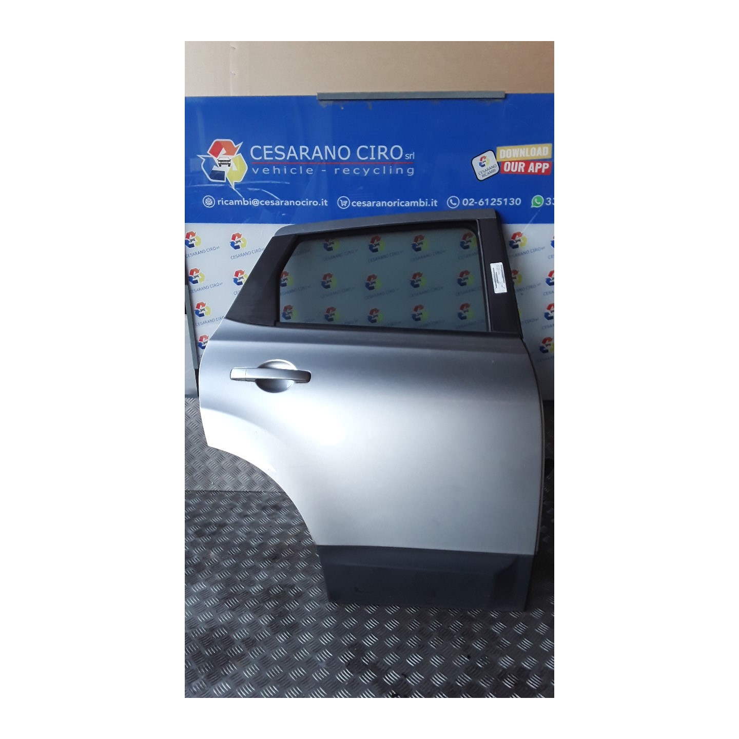 PORTA POST. DX. 023 NISSAN QASHQAI (J10E/JJ10E) (02/07-12 HR16 H2100JD0M0