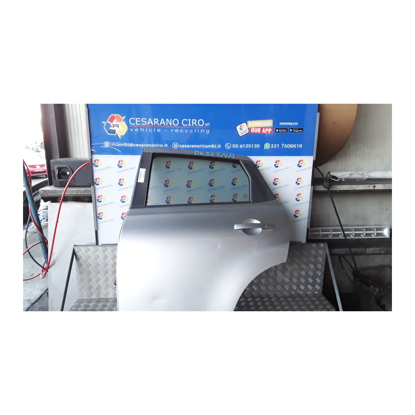 PORTA POST. SX. 024 NISSAN QASHQAI (J10E/JJ10E) (02/07-12 HR16 H2101JD0MC